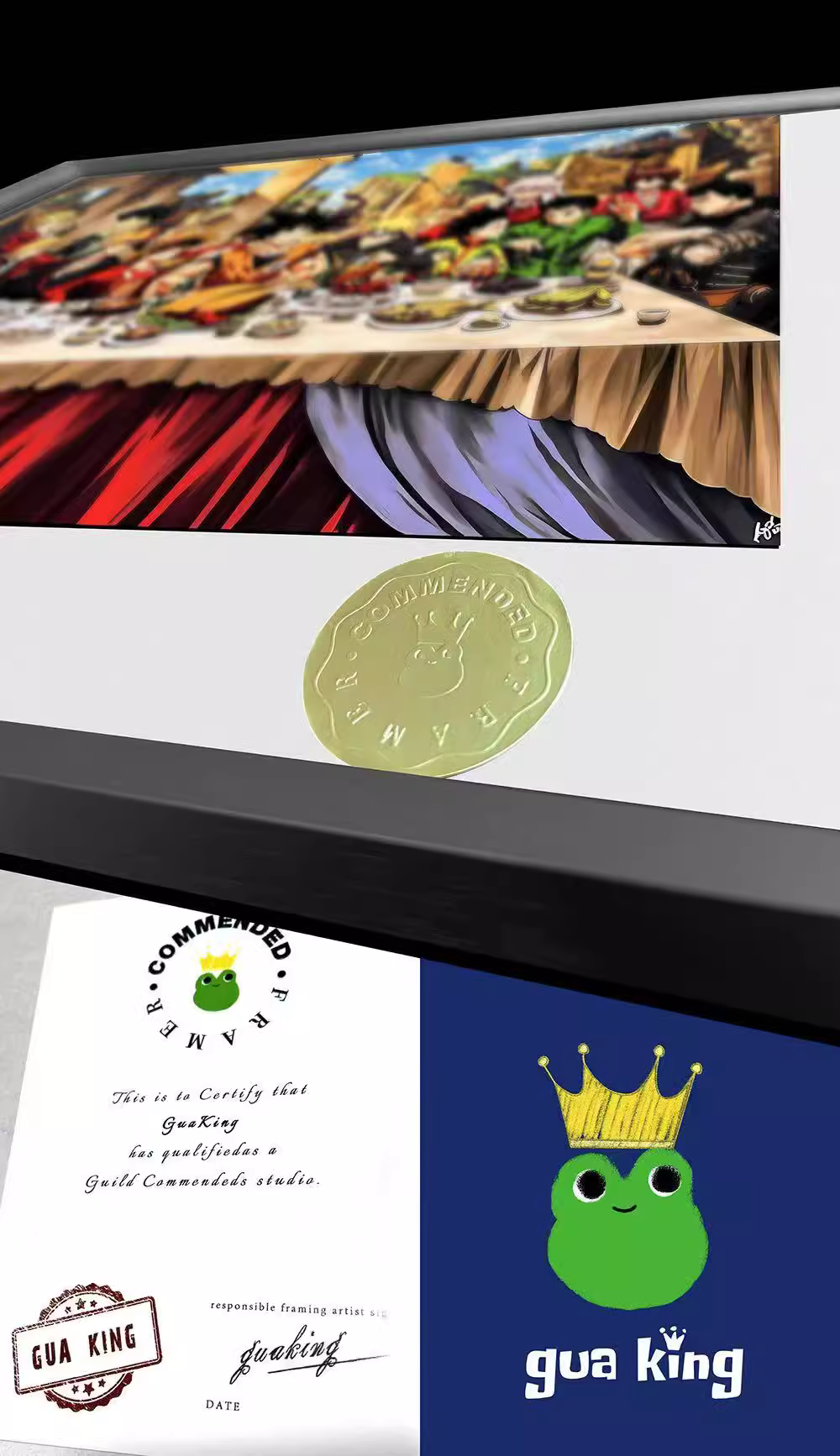 【Pre-sale】Decorative Painting of Final Dinner-Gua King Studio