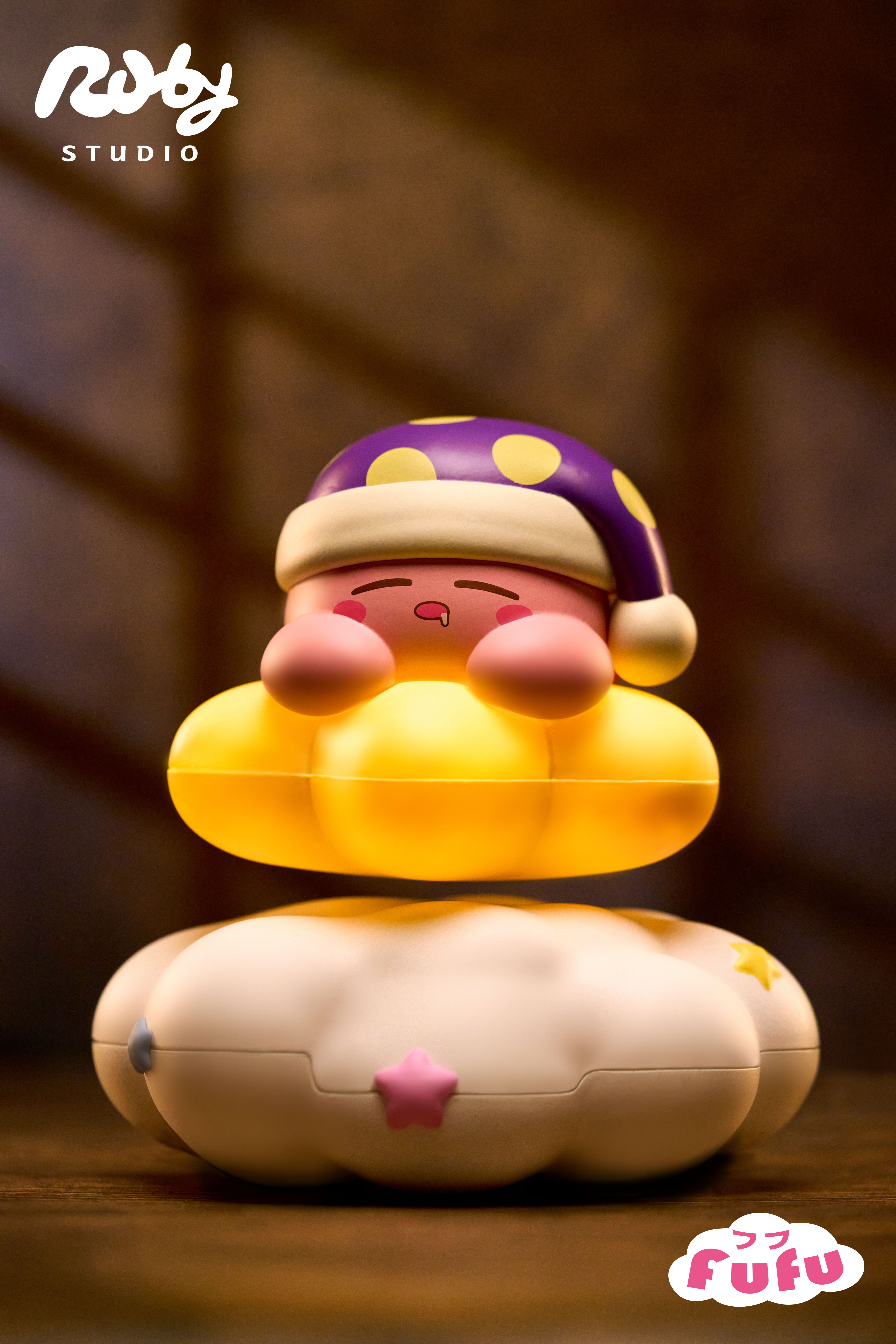 【Pre-sale】Magnetic Levitation Night Light Kirby-Pokemon-Ruby Studio