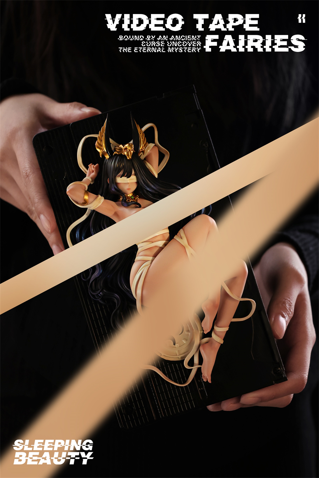 【Sold out】Sleeping Beauty Video Tape Fairies Memory Reel & Golden Deity-Original Design-WeArtDoing Studio