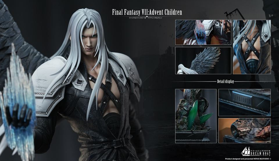 【Pre-sale】1/4 Scale Sephiroth-(FF7) Final Fantasy-Dream Boat Studio