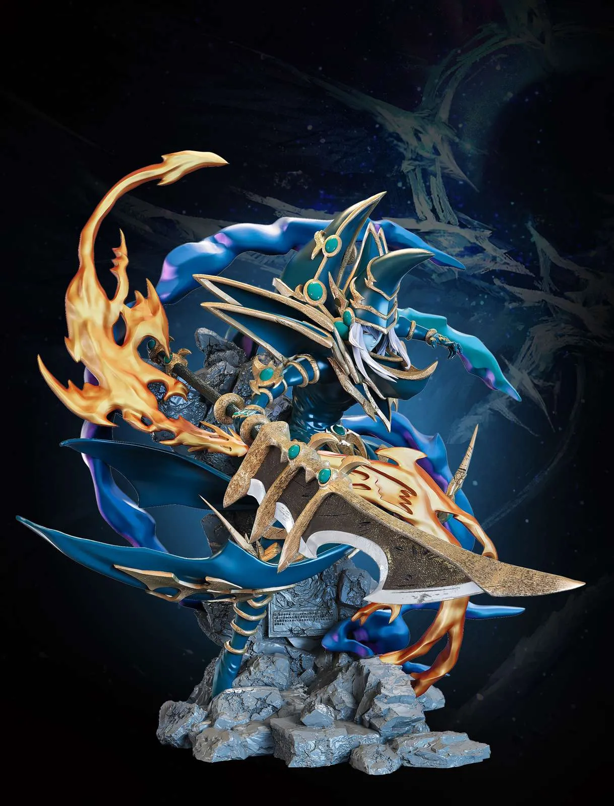 【Sold out】1/7 Scale Dark Paladin & Dark Magician of Chaos-Duel Monsters/Yu-Gi-Oh!-WASP Studio