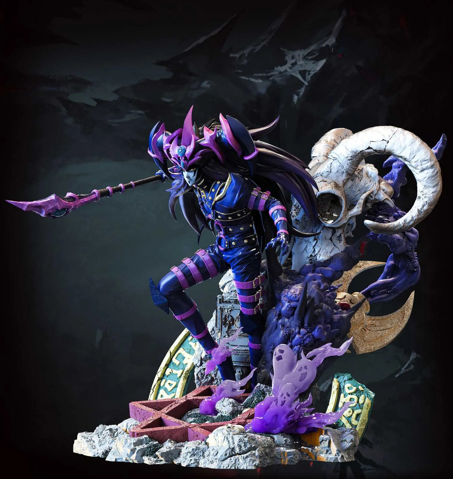 【Sold out】1/7 Scale Dark Paladin & Dark Magician of Chaos-Duel Monsters/Yu-Gi-Oh!-WASP Studio