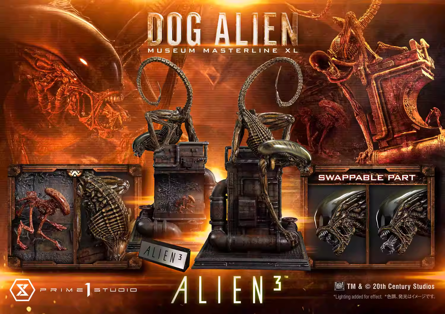 【Pre-sale】1/3 Scale Dog Alien-Alien-Prime 1 Studio