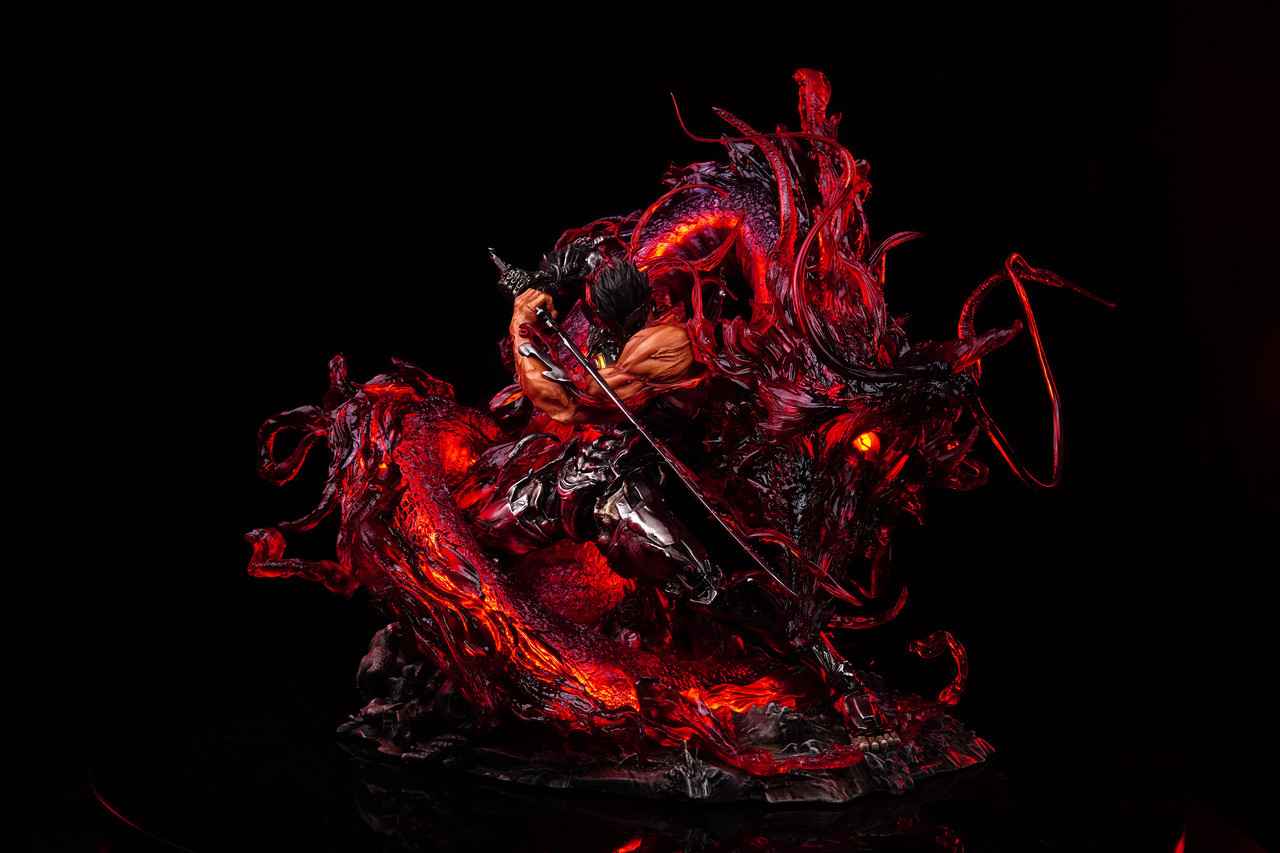 【Pre-sale】Shadow Ninja Genji with LED-Dead Ninja Mortal Shadow-Iron Curtain Studio