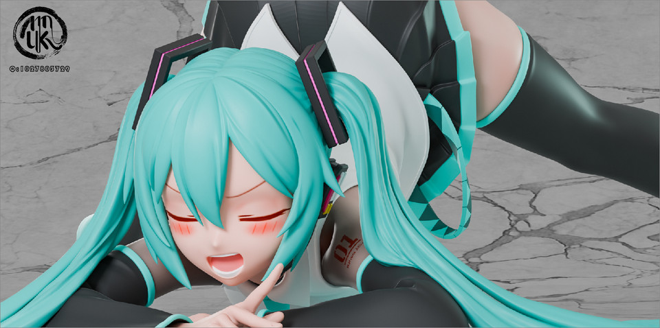 【Sold-out】1/6 Scale Hatsune Miku-VOCALOID-MoKu Studio