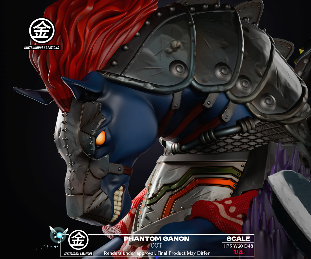 【Pre-sale】1/4 Scale PHANTOM GANON-Other series-KINTSUKUROI CREATIONS Studio