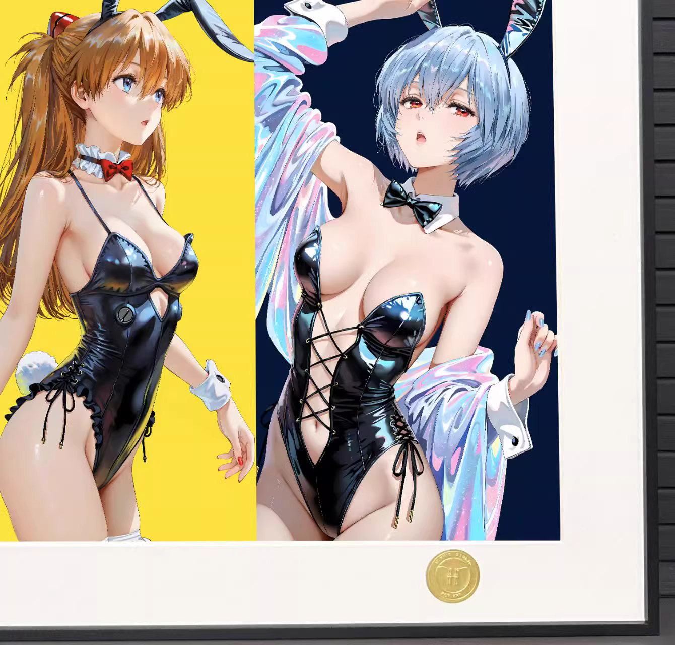 【Pre-sale】Decorative Painting of Asuka Langley Soryu, Ayanami Rei and 葛城ミサト-EVA-H2 Studio
