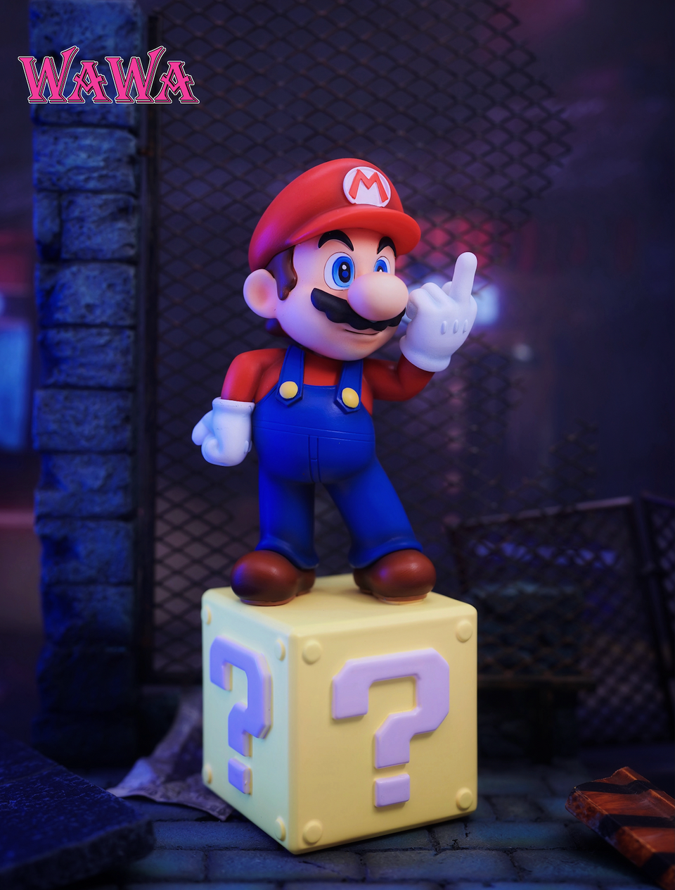 【Pre-sale】Mario with LED-Super Mario-WAWA Studio