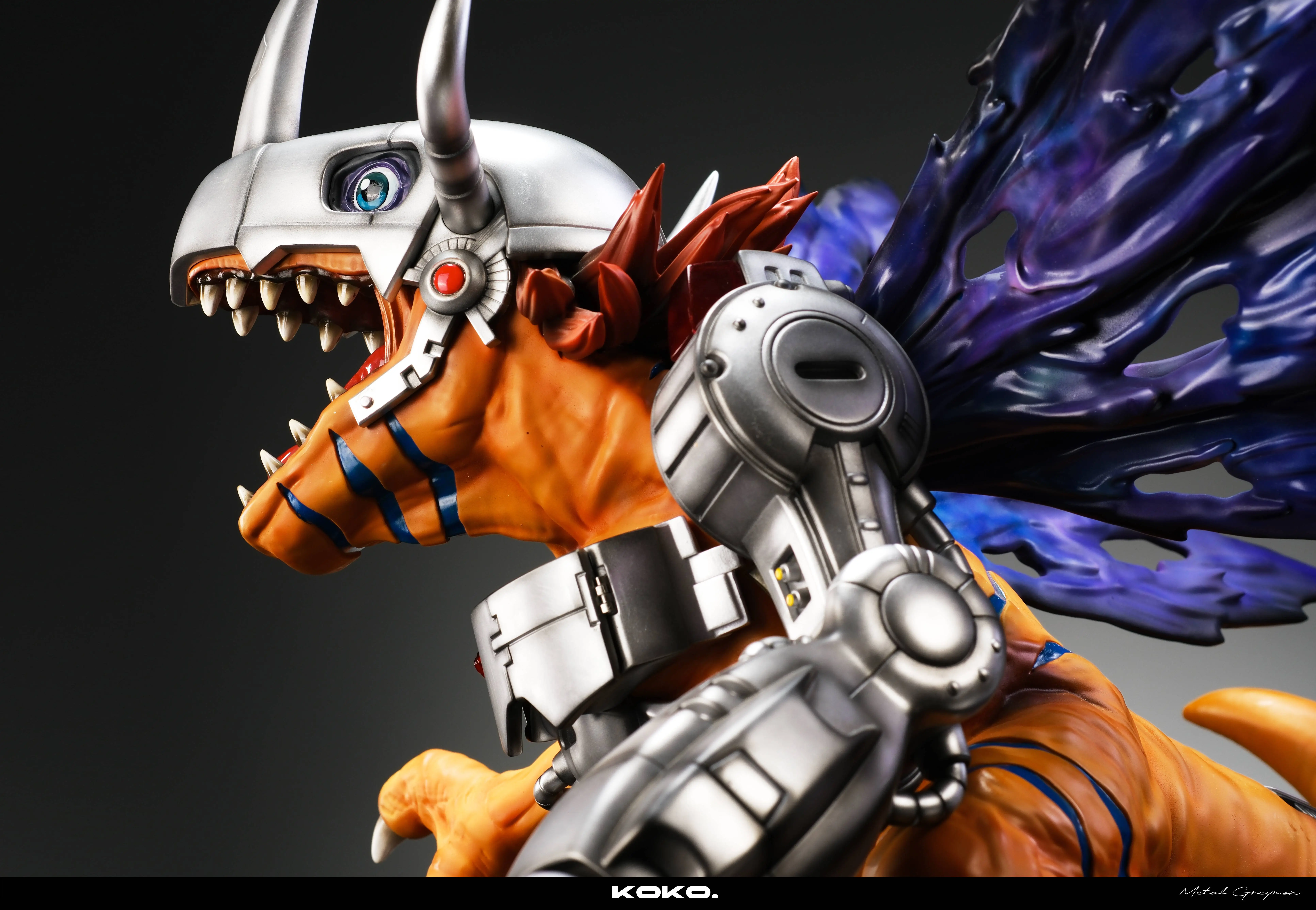 【Pre-sale】Metal Greymon-Digimon Adventure-KOKO Studio