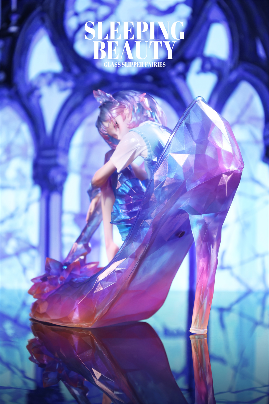 【Sold out】Sleeping Beauty Glass Slipper Fairies-Original Design-WeArtDoing Studio