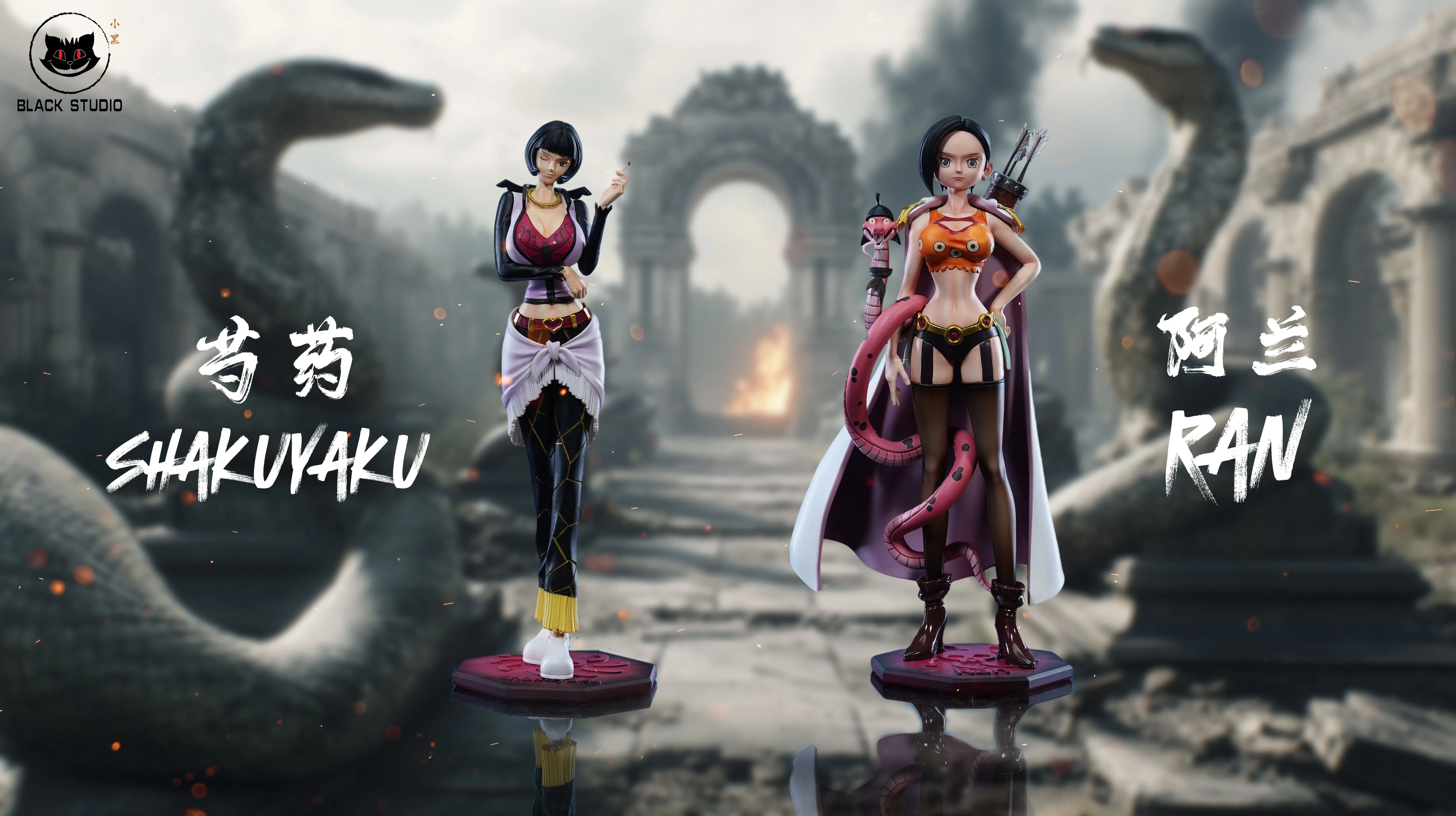 【Pre-sale】003 POP Scale Syachi and Ran-Black Studio