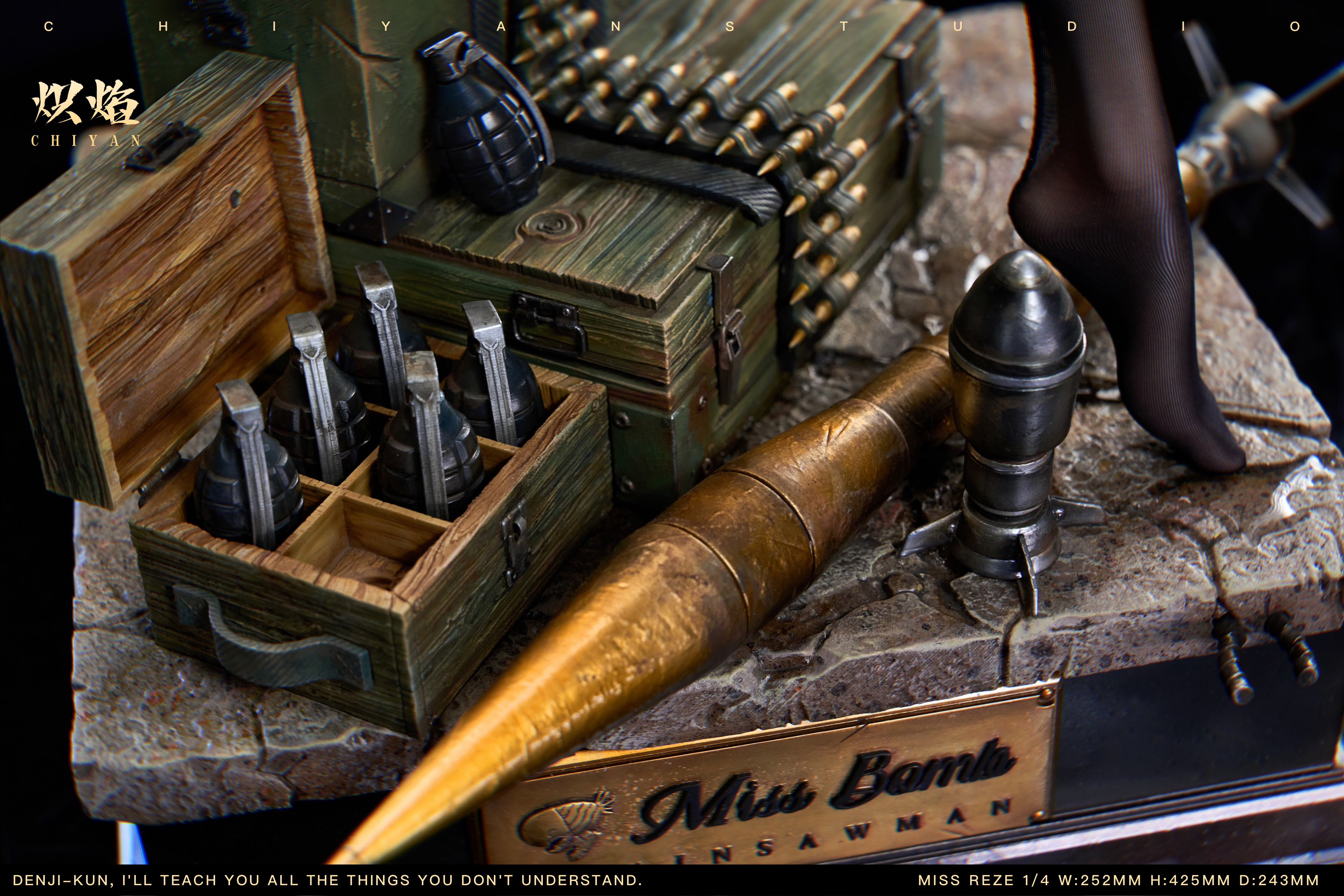 【Sold out】1/4 Scale Miss Bomb Reze-ChiYan Studio