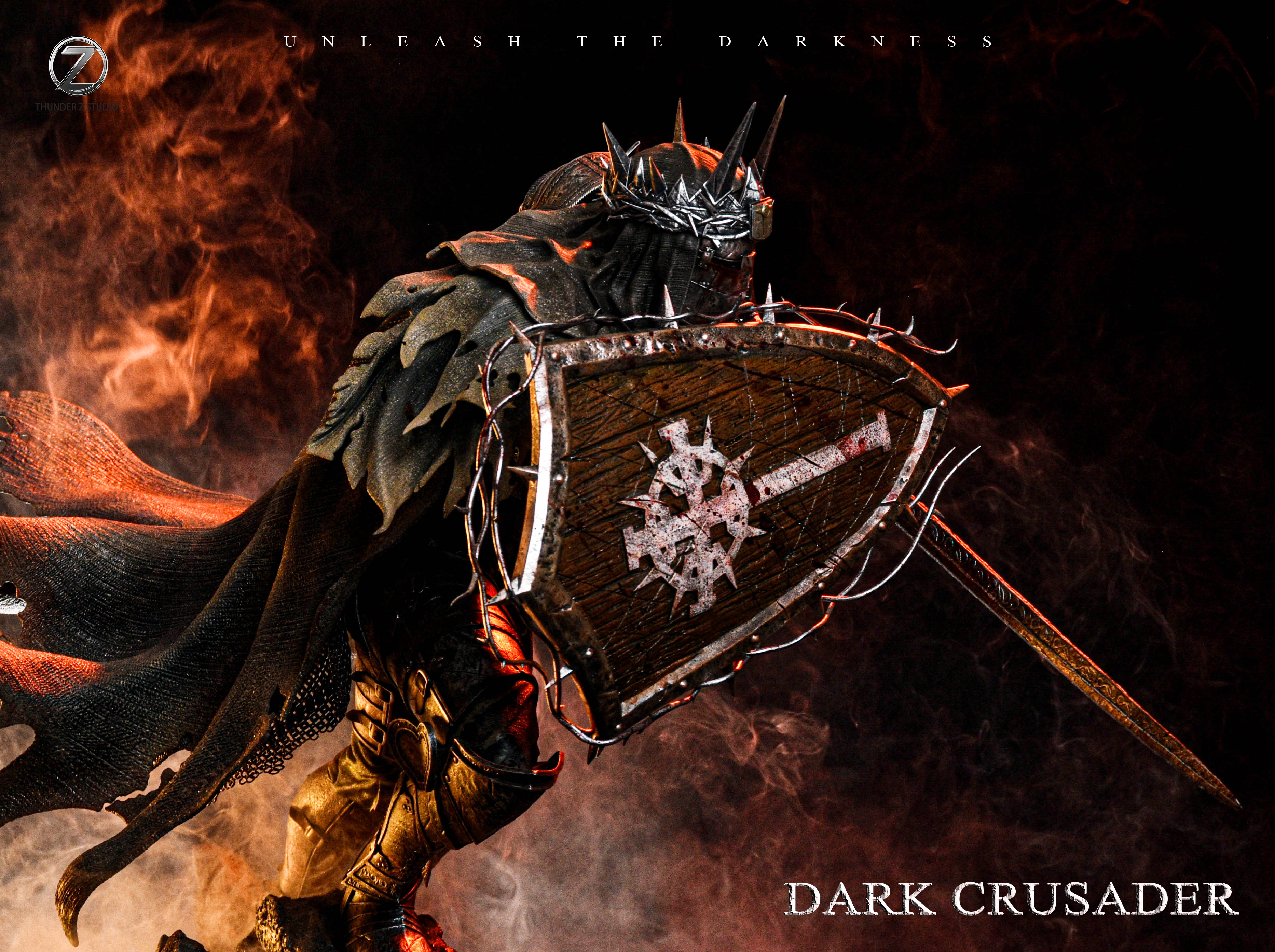 【Sold out】1/4 Scale Dark Crusader-Warhammer 40,000: Dawn of War Dark Crusade-THUNDER Z STUDIO