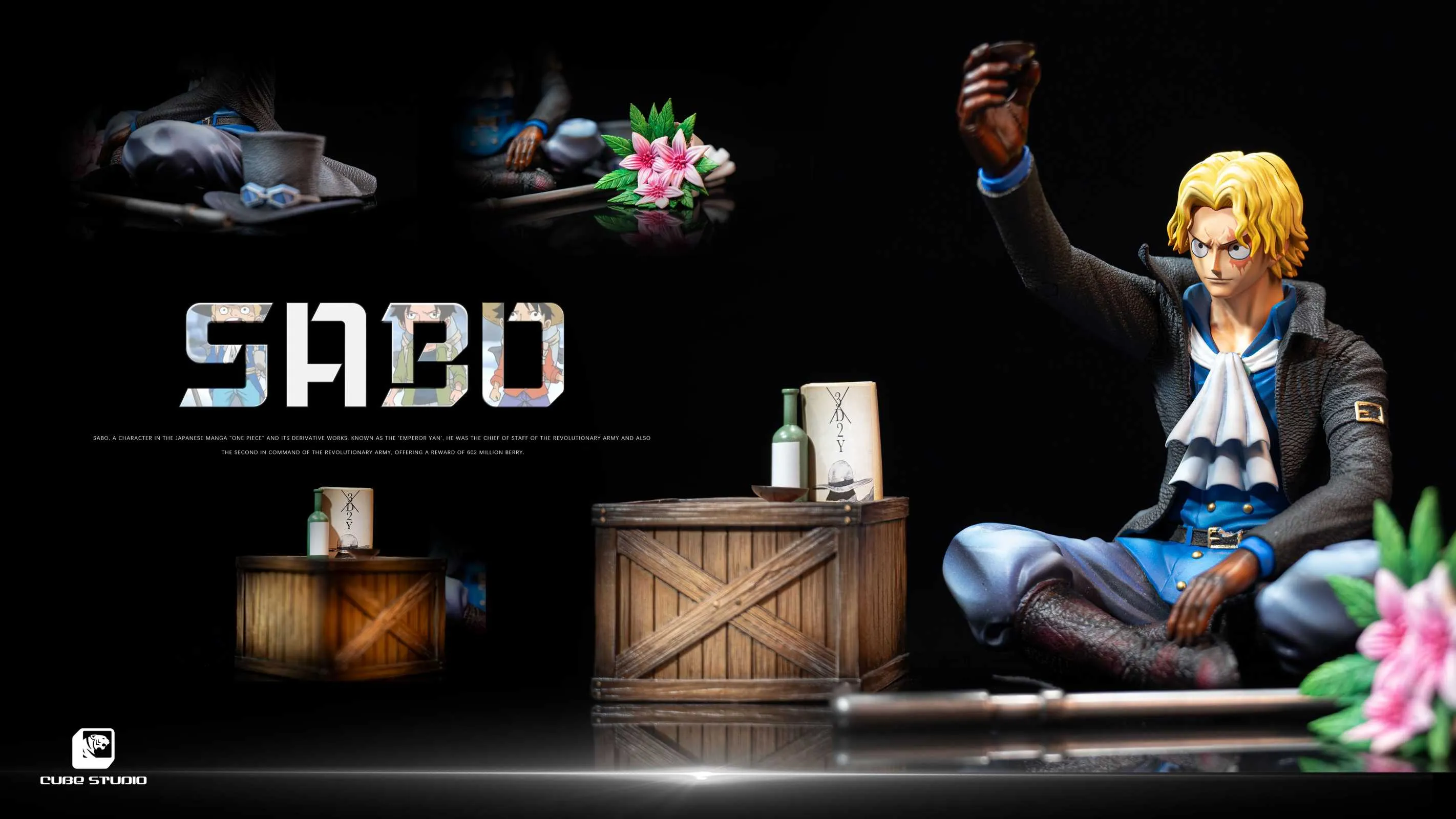 【Sold out】1/6 Scale Final Farewell Sabo-CUBE Studio