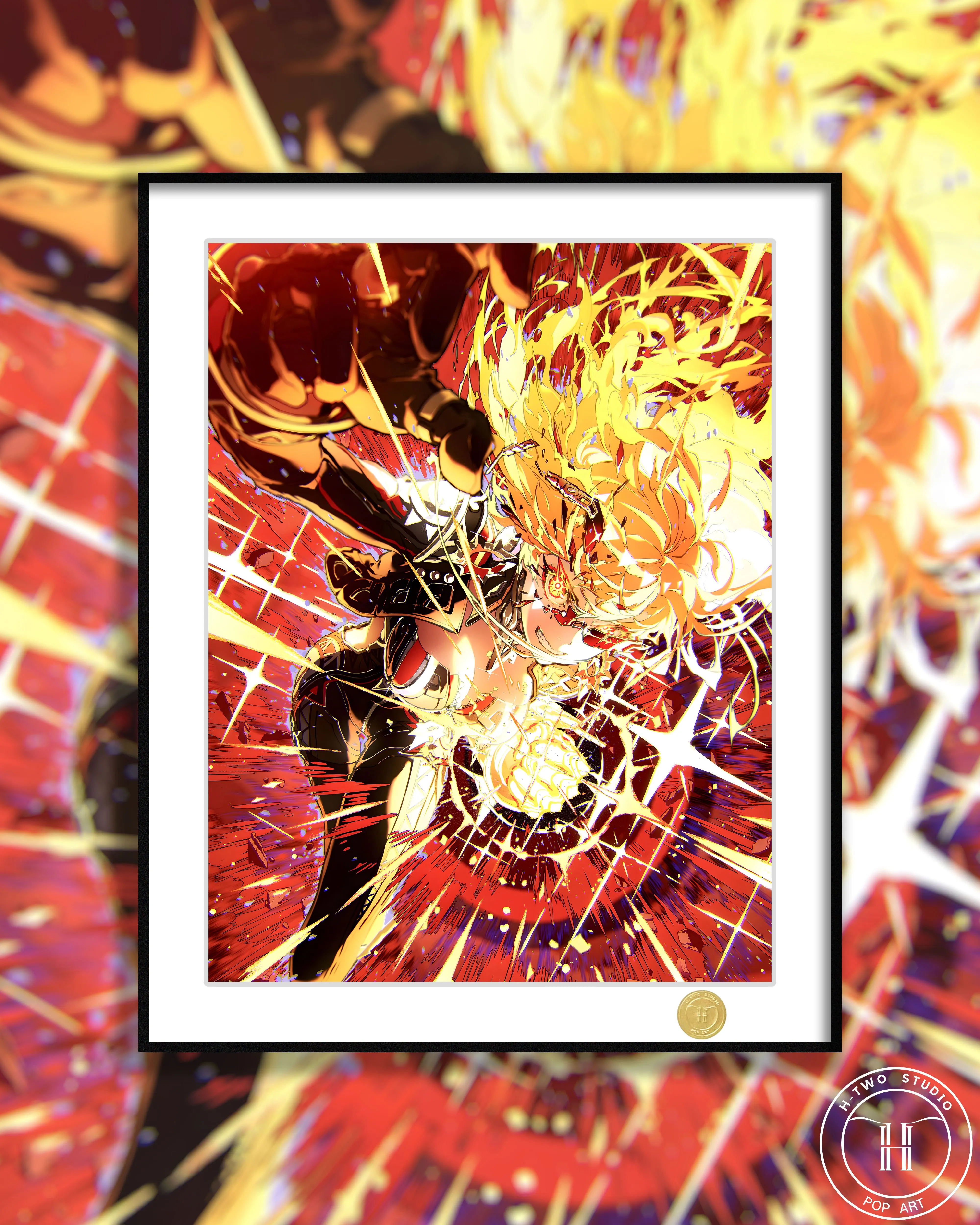 【Pre-sale】Decorative Painting of Mavuika-Genshin Impact-H2 Studio