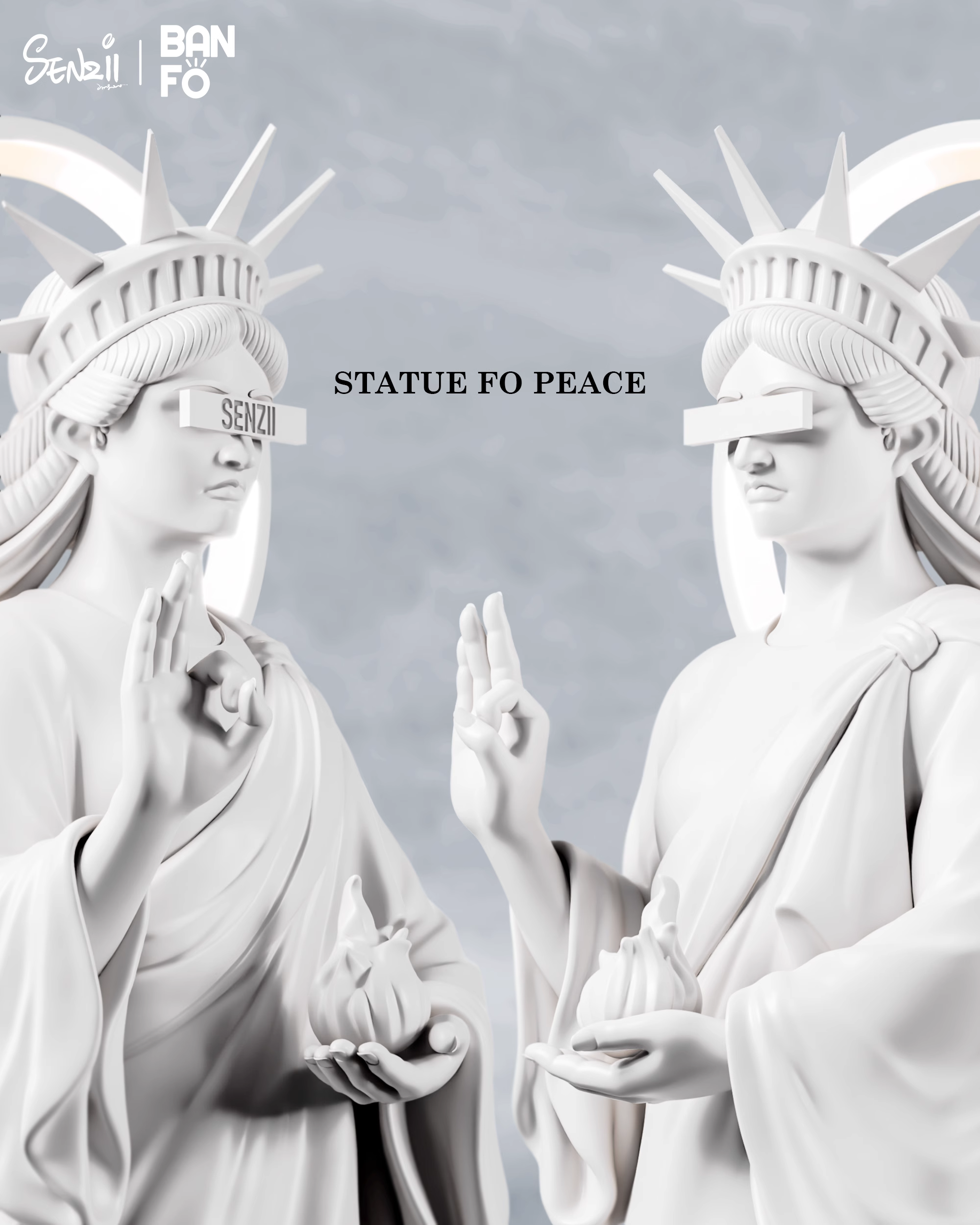 【Pre-sale】STATUE FO PEACE-Other Series-SENZII X BANFO Studios