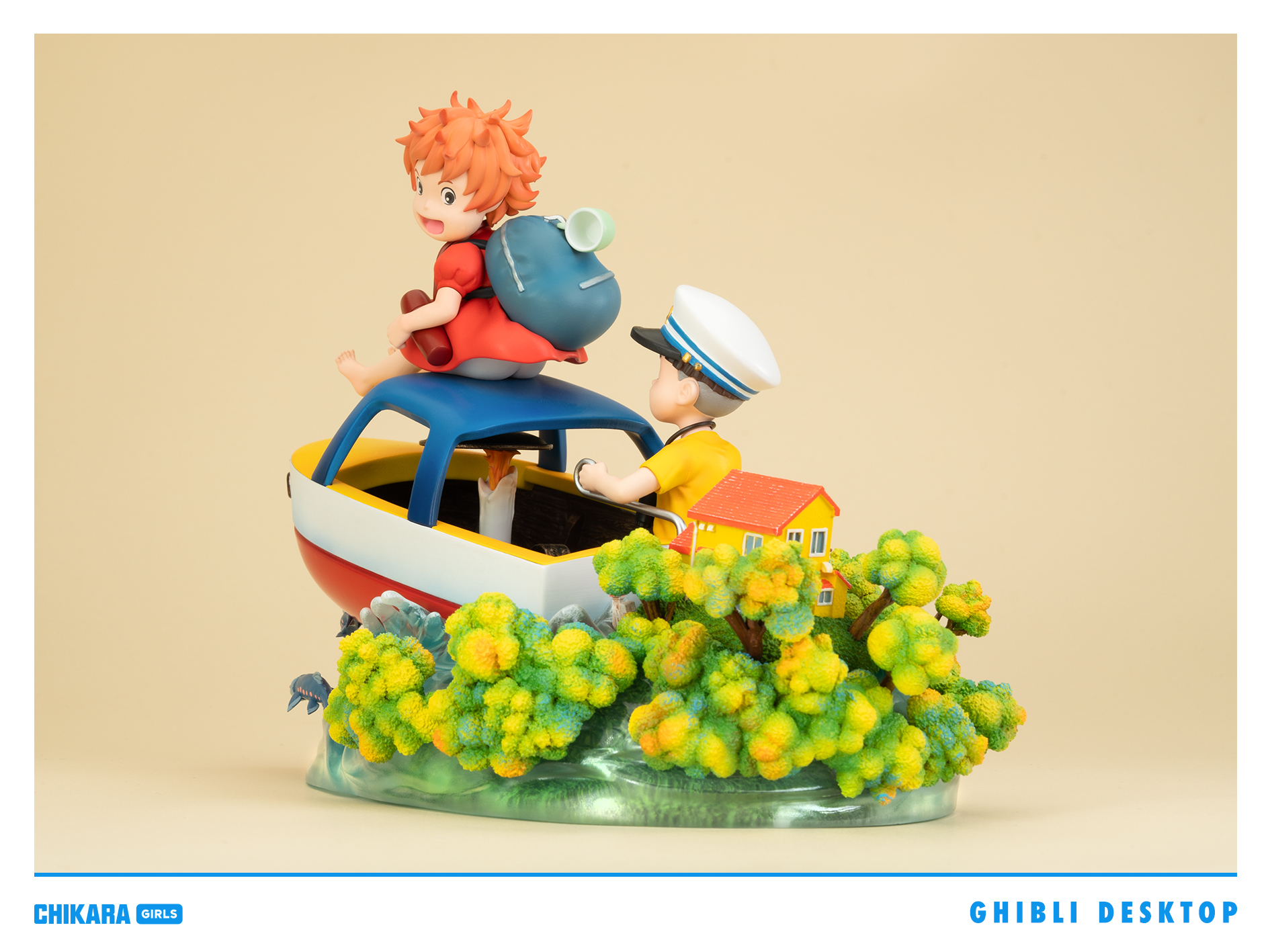 【Pre-sale】Ponyo and Sousuke-Ponyo on the Cliff-CHIKARA Studio