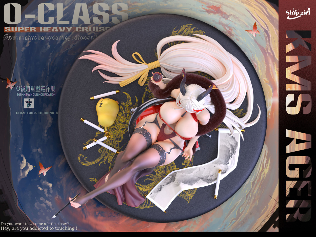 【Last one】1/6 Scale O-CLASS Agir-Azur Lane-Ship girl Studio