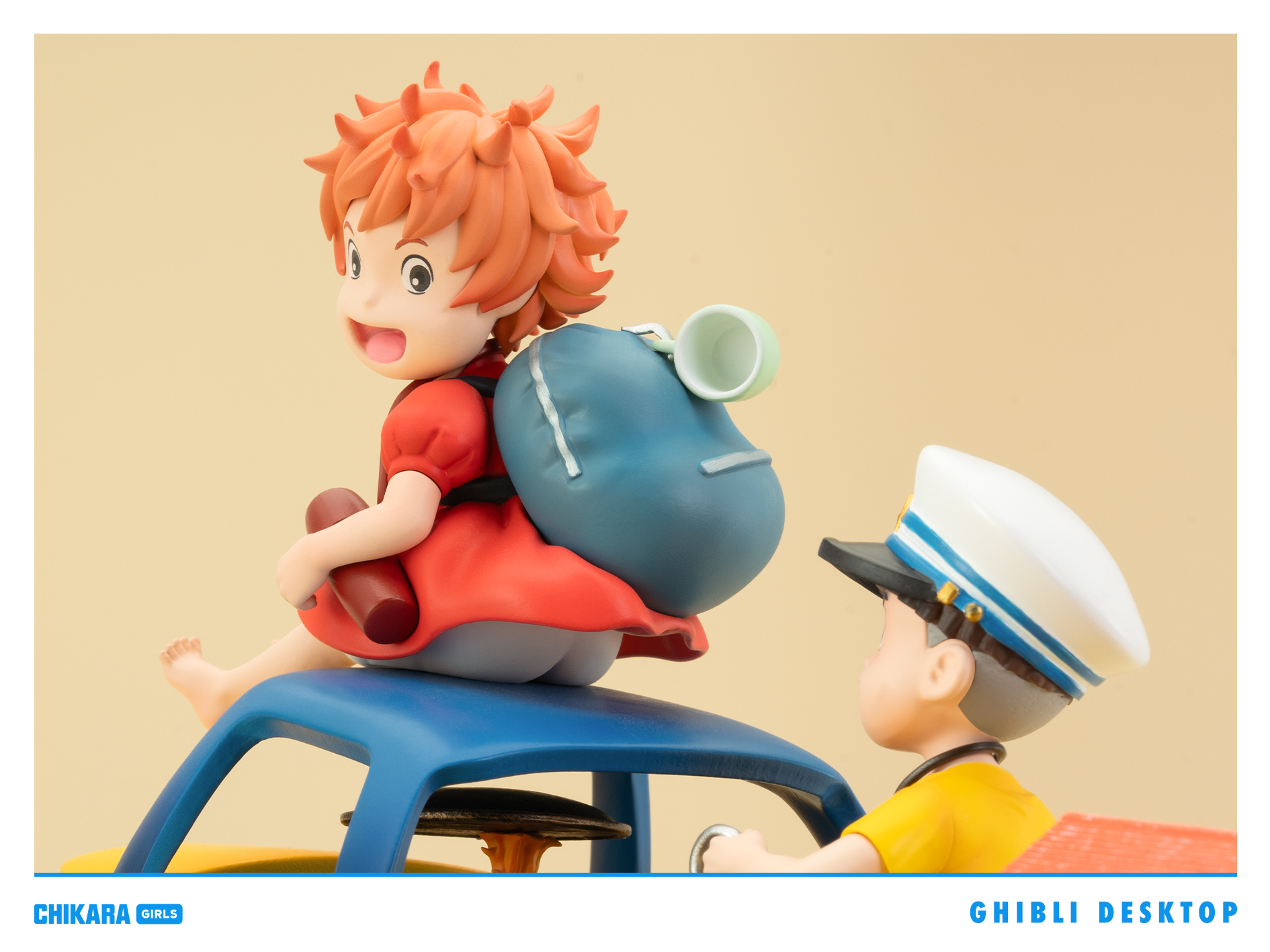 【Pre-sale】Ponyo and Sousuke-Ponyo on the Cliff-CHIKARA Studio
