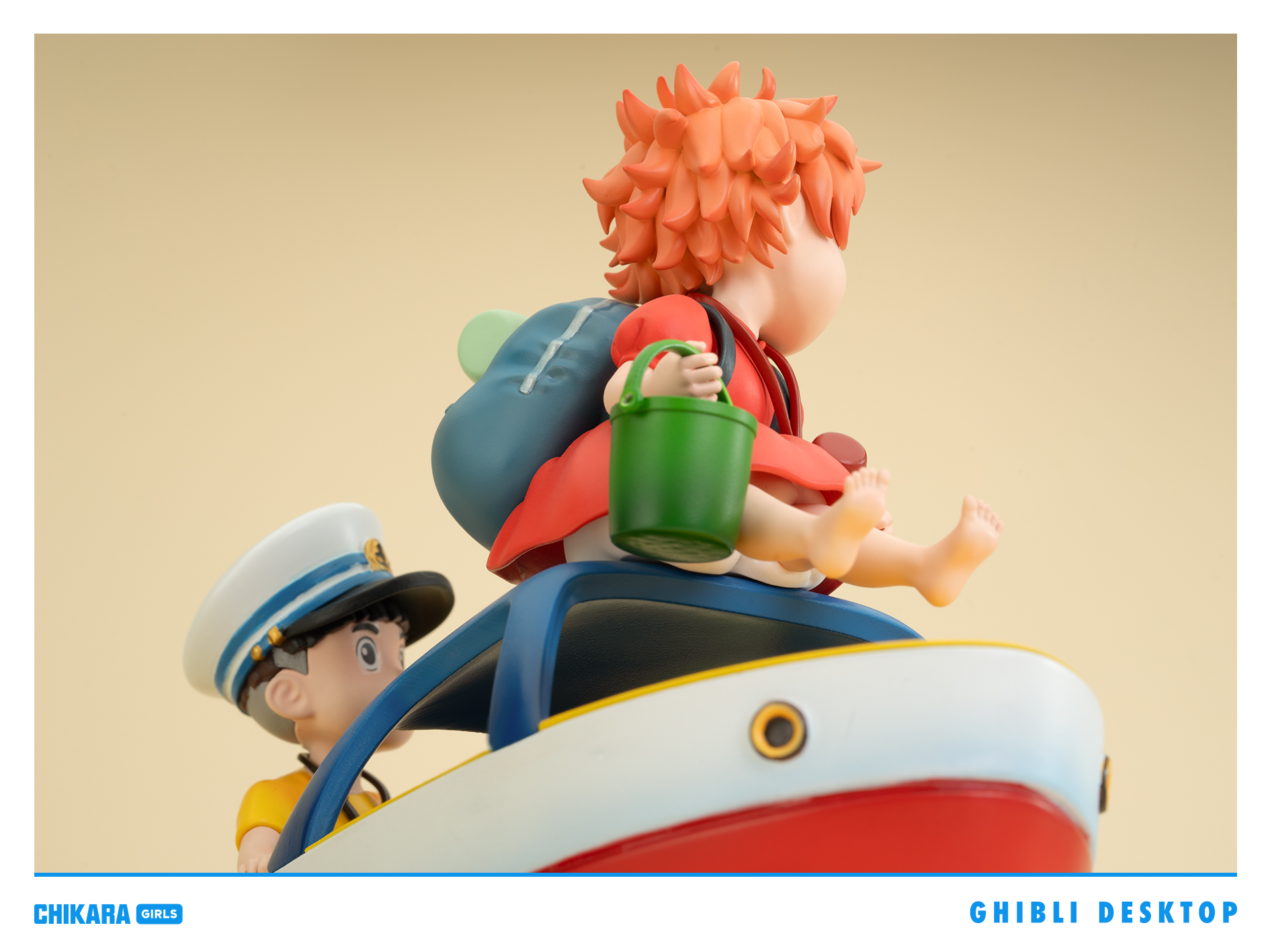 【Pre-sale】Ponyo and Sousuke-Ponyo on the Cliff-CHIKARA Studio