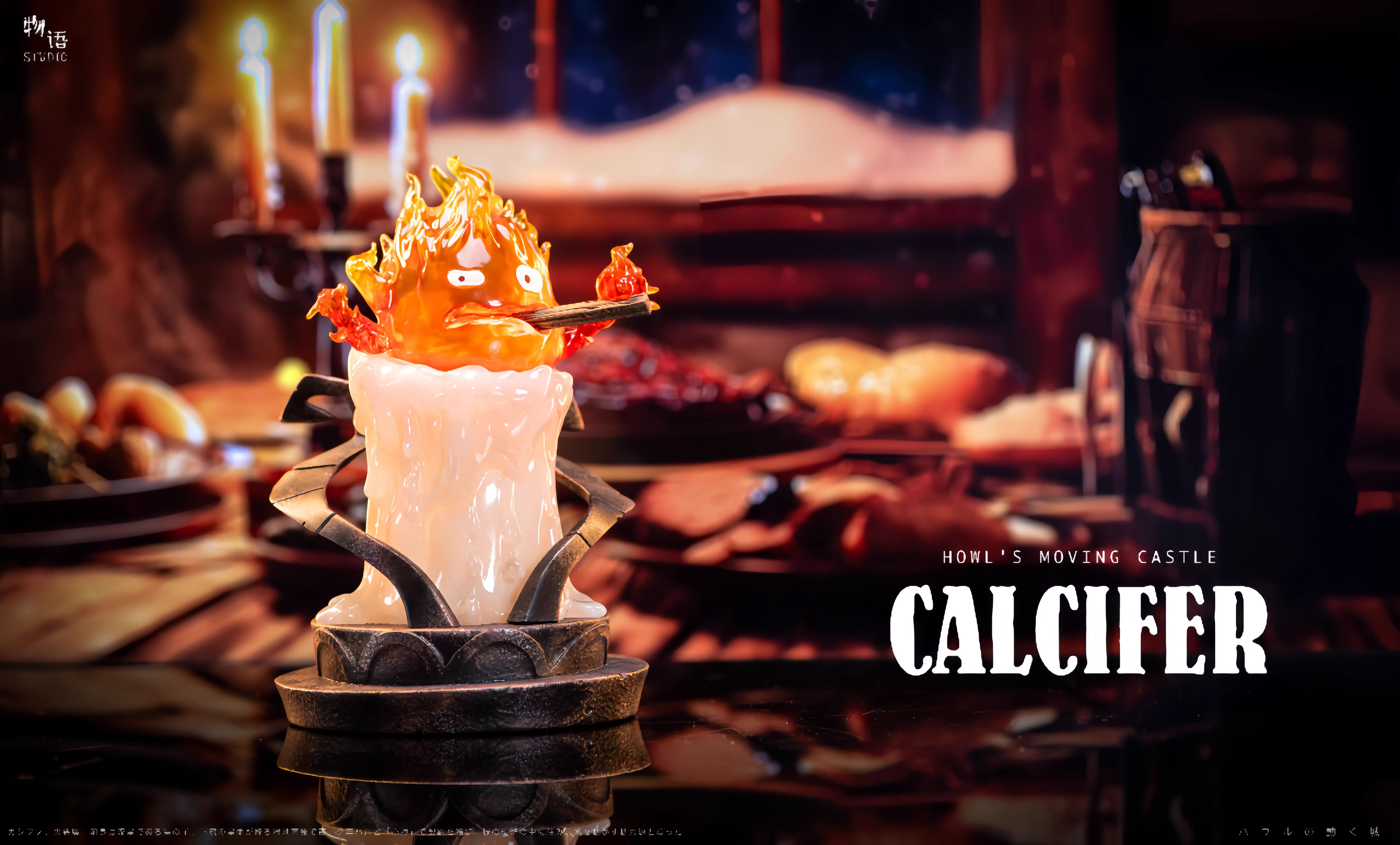 【Pre-sale】03 Calcifer Candle-Howl's Moving Castle-WuYu Studio
