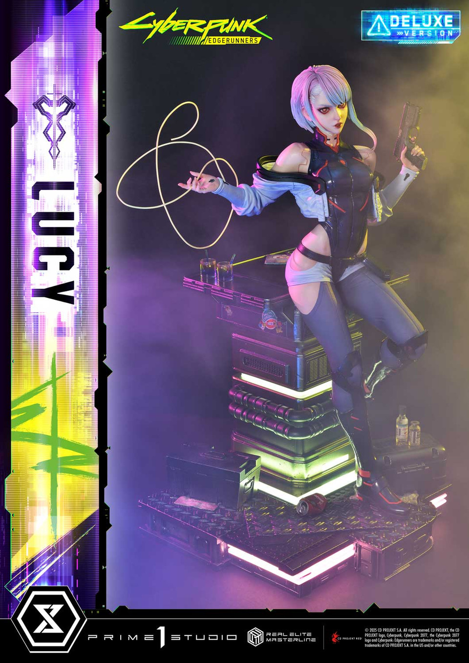 【Pre-sale】1/4 Scale Lucy with LED-CYBERPUNK EDGERUNNERS-Prime 1 Studio