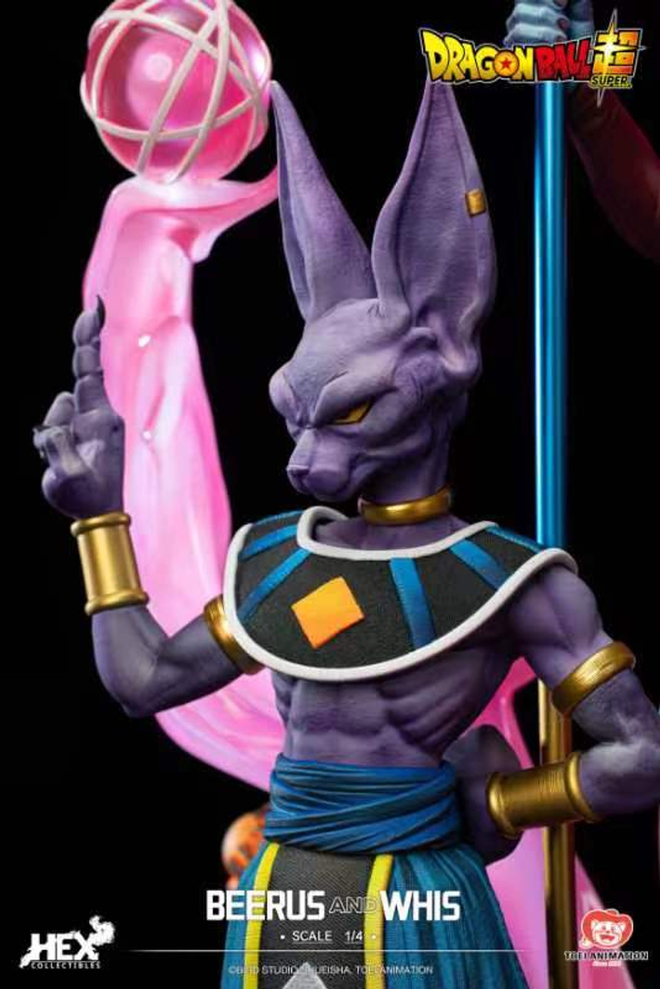 【Pre-sale】1/4 Scale Beerus and Whis Licensed-HEX Collectibles Studio