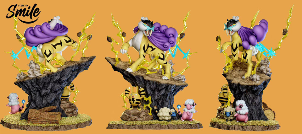 【Pre-sale】1/20 Scale Raikou-Pokemon-Smile Studio