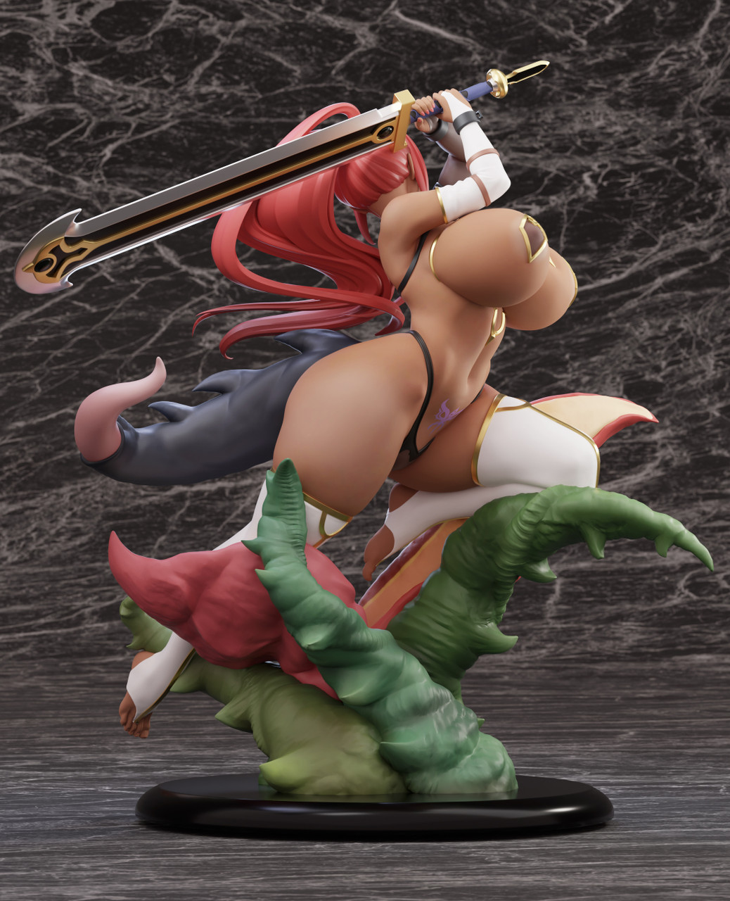 【Pre-sale】1/6 Scale Fire Dragon Rinea-Silver-Rank Adventurer-SODA Studio