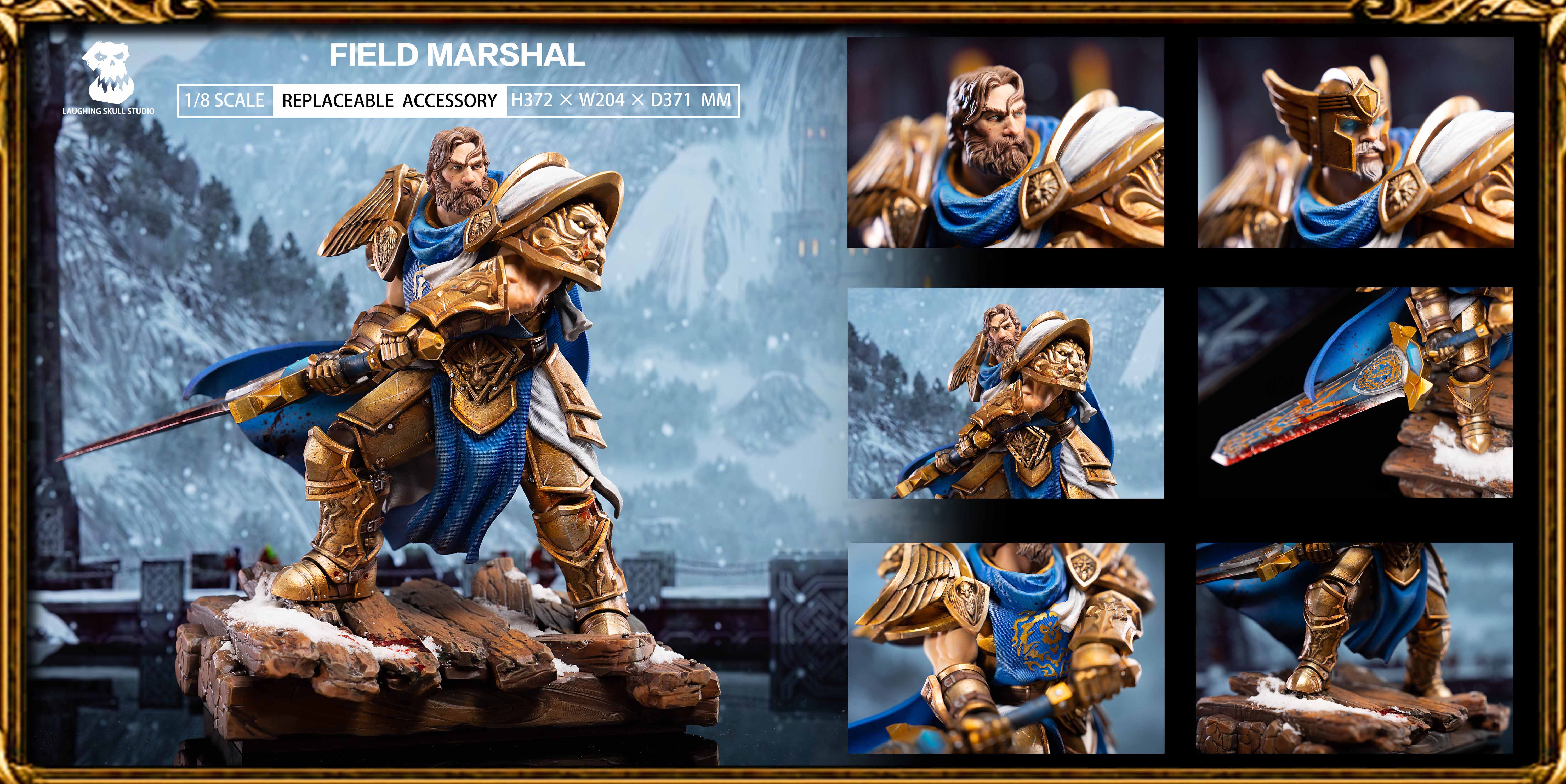 【Sold out】1/8 Scale 001 Human Marshal VS Tauren Commander-Other Series-ChaoLu Studio