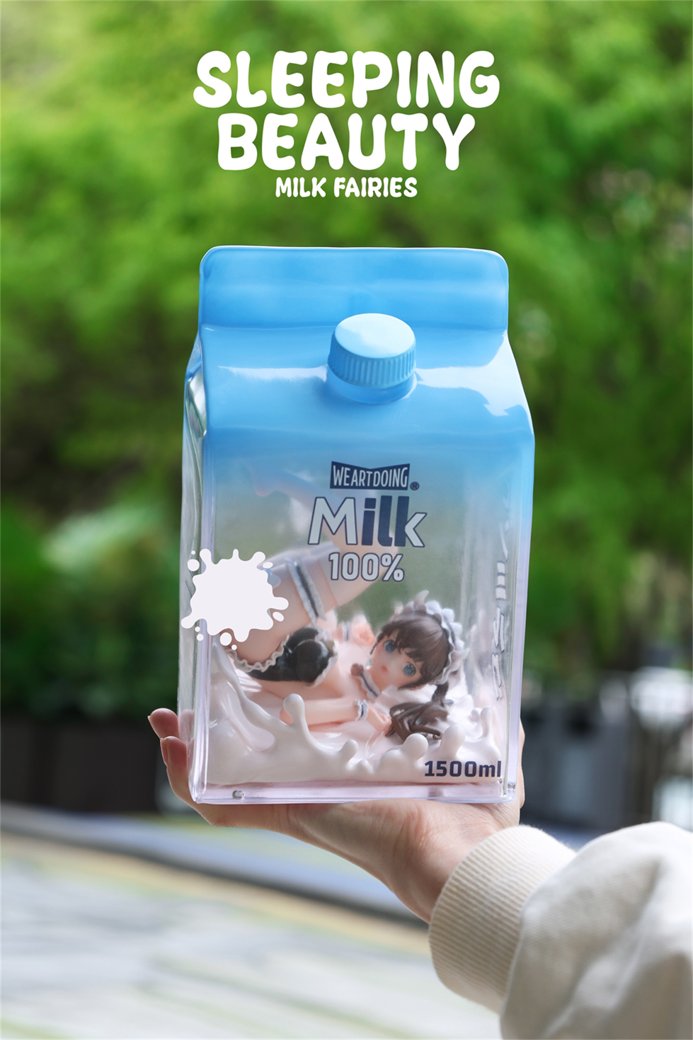 【Sold out】Milk Fairies-Milky Mirage and Yoghurt Fairies-Strawberry Dreamscape-Original Design-WeArtDoing Studio