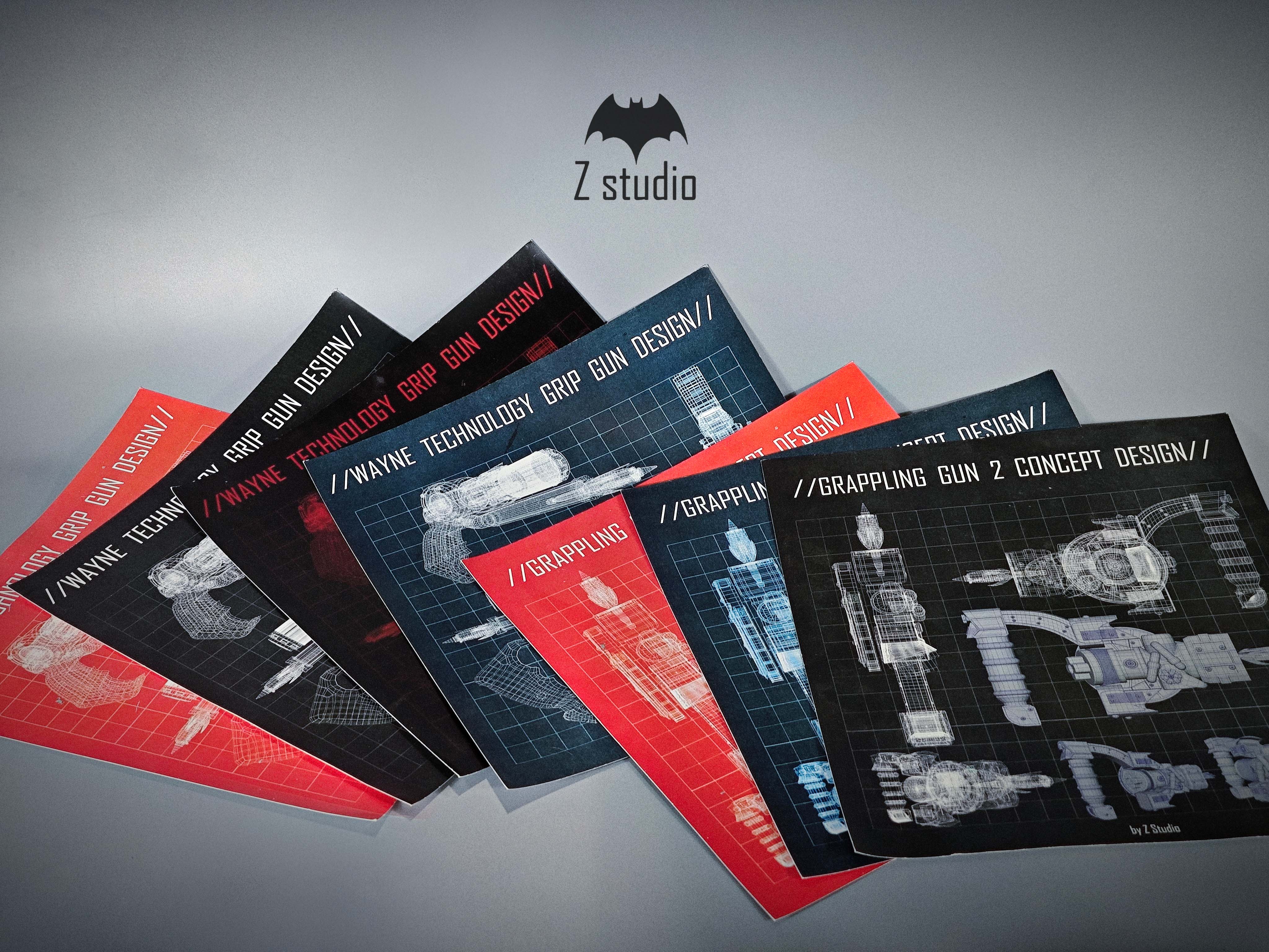 【Sold out】1/1 Scale First Series (Ben Affleck Edition) Cinematic Grade Batman Weapon Replica Collection–Other series-Z Studio