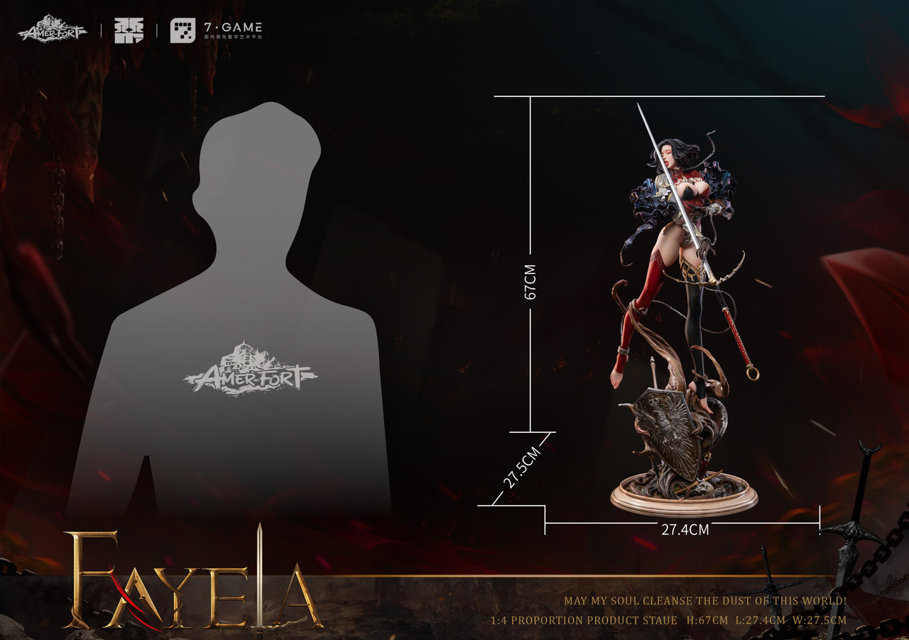 【Pre-sale】1/4 Scale Origina AmerFort Sacrificial Knight Fayela–Other series-PiJi Studio