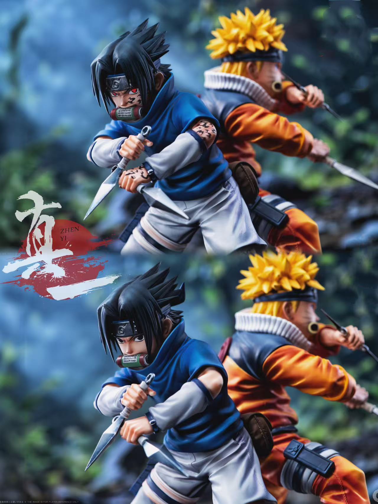 【Pre-sale】1/6 Scale Childhood Uchiha Sasuke-ZhenYi Studio