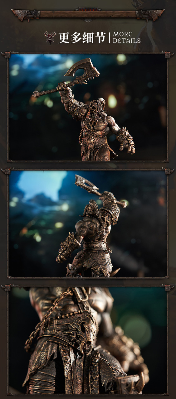 【Pre-sale】1/10 Scale Grommash Hellscream-World of Warcraft-Blizzard Studio