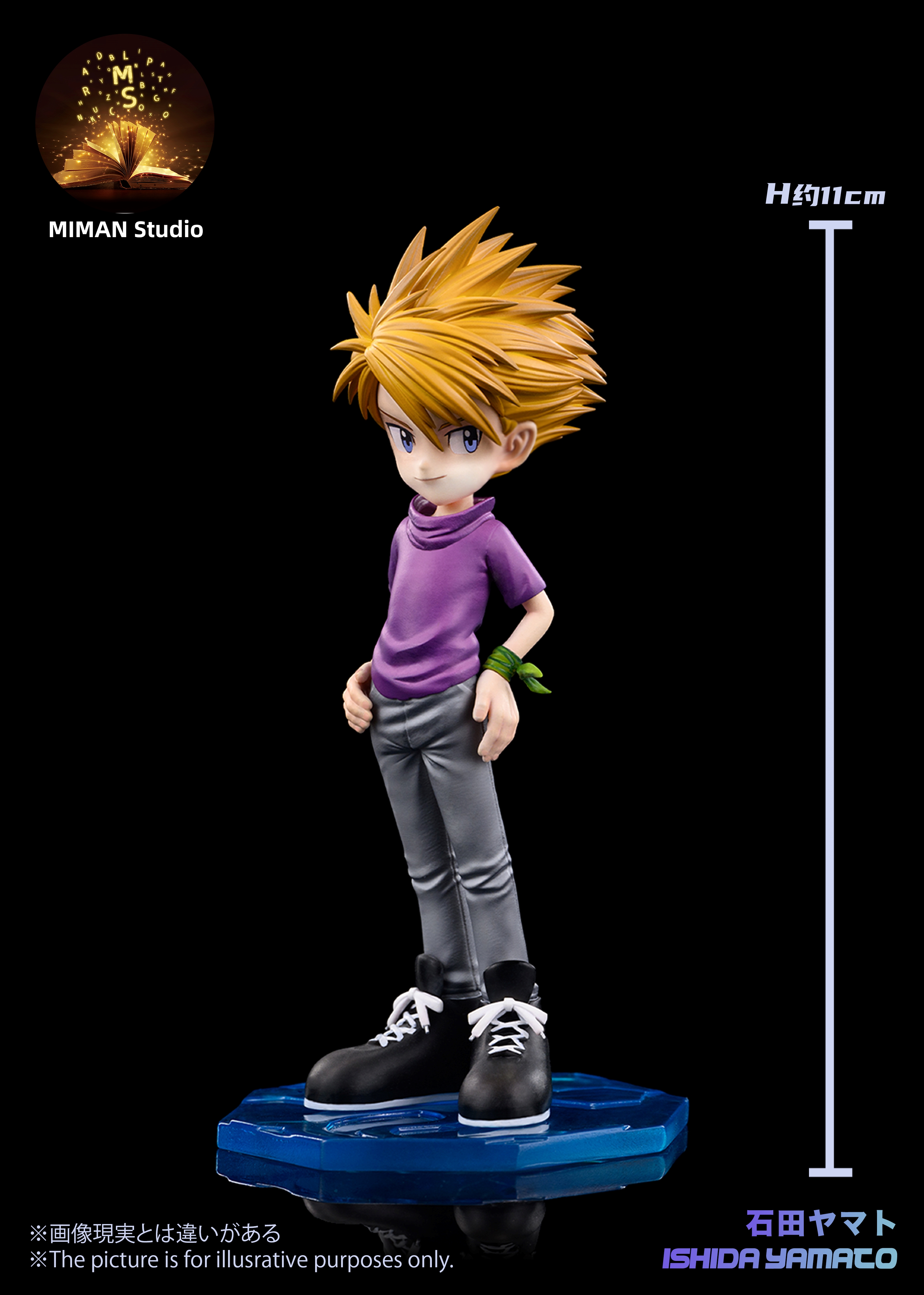 【Pre-sale】Megahouse Scale 005 Ishida Yamato and Gabumon-Digimon Adventure-MIMAN Studio