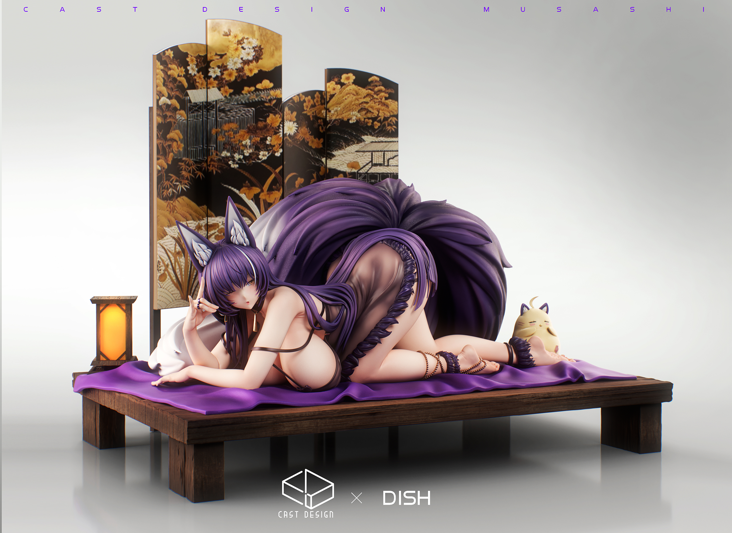 【Sold out】1/4 Scale No.1 Musashi-Azur Lane-Cast Design X Dish Studios