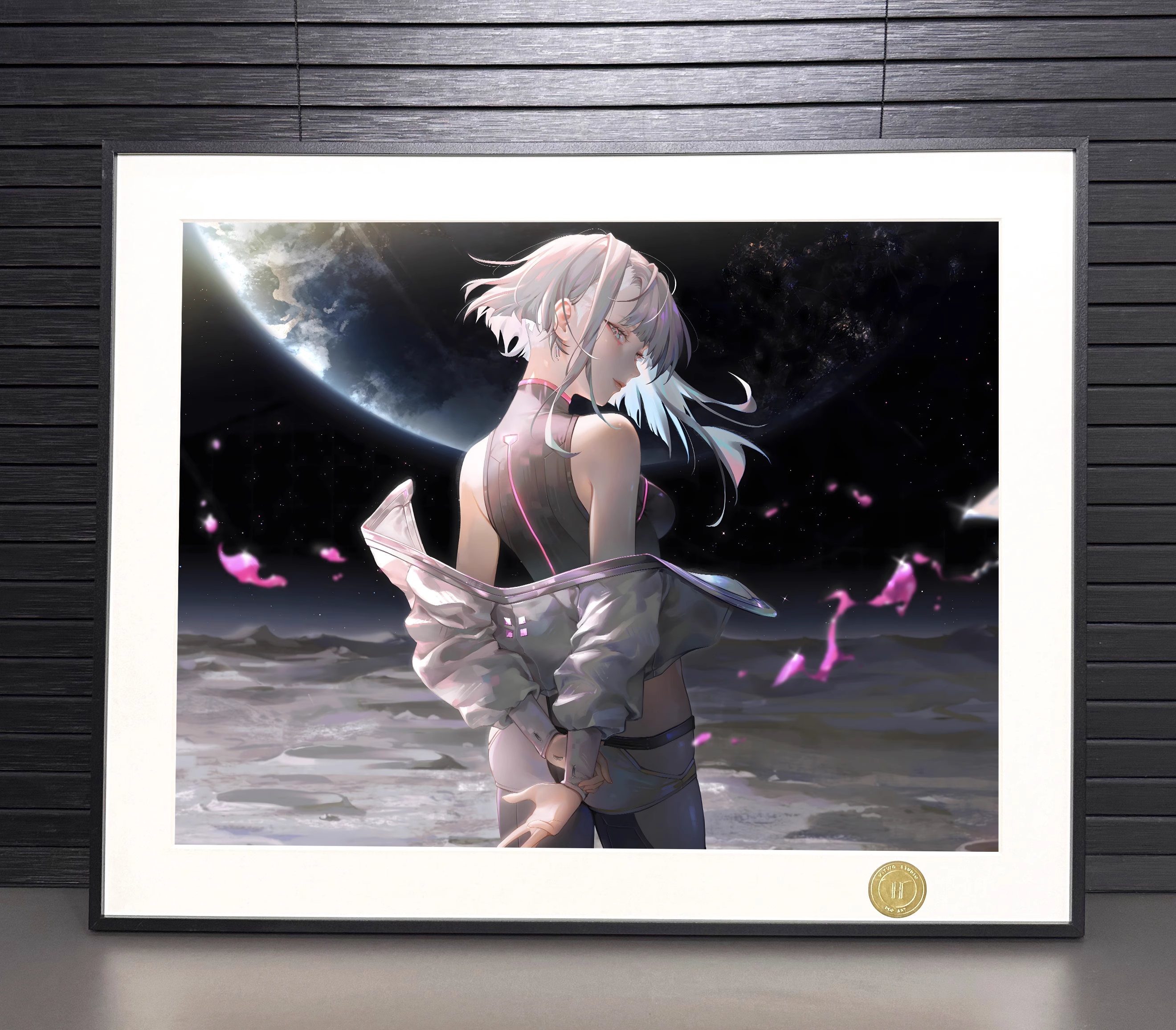 【Pre-sale】Decorative Painting of Moon Lucy-Cyberpunk-H2 Studio