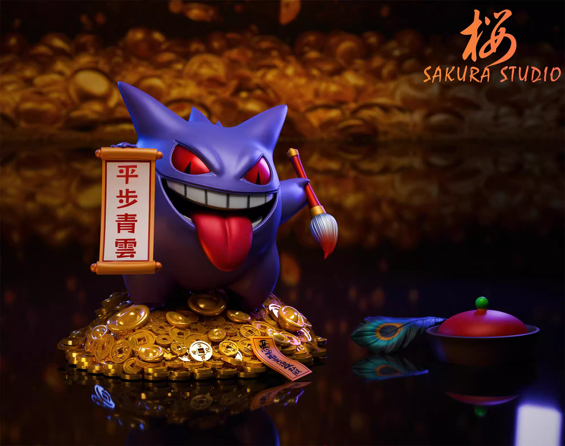 【Pre-sale】Wealth Gengar-Pokemon-SAKURA Studio