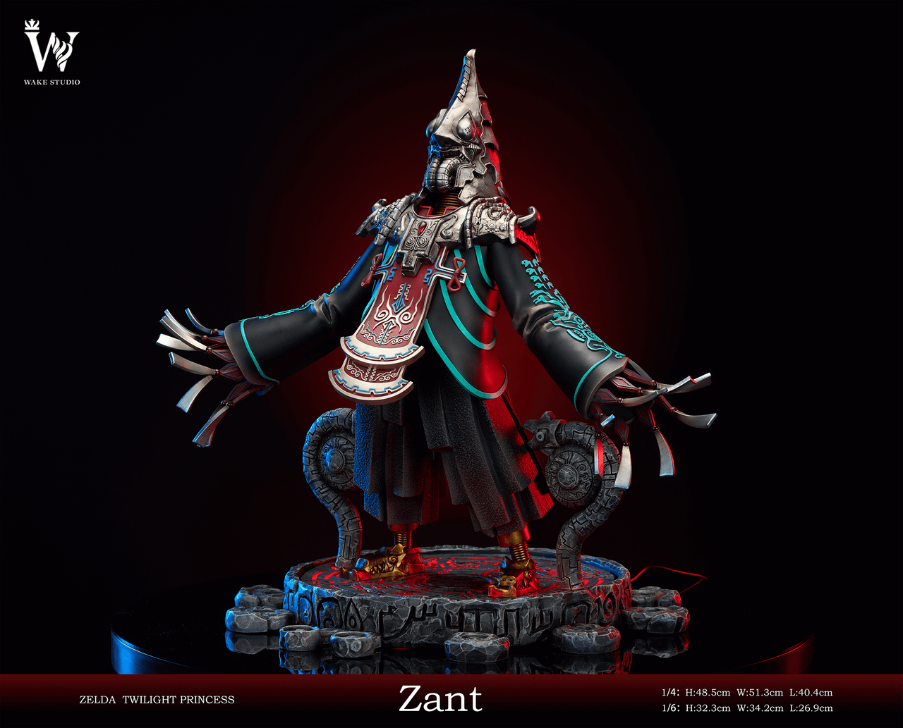 【Pre-sale】1/4 and 1/6 Scale Zant with LED-The Legend of Zelda-Wake Studio