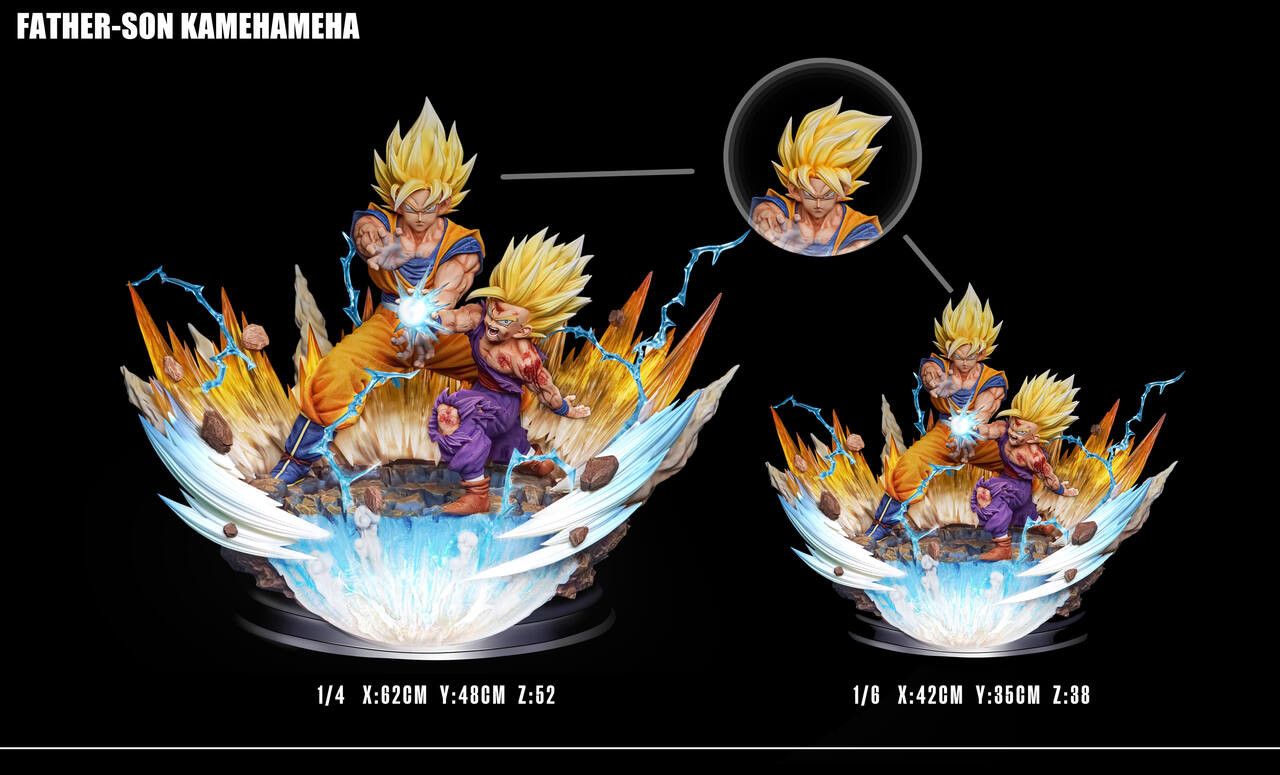【Pre-sale】1/6 and 1/4 Scale Father-Son Kamehameha-Figure Class Studio