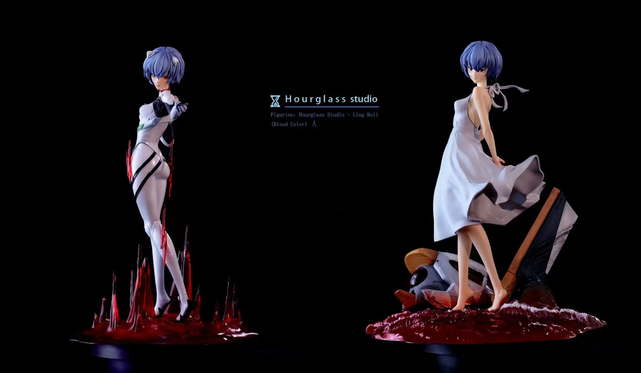 【Pre-sale】Bloody Rei Ayanami-(EVA) Neon Genesis EVAngelion-Hourglass Studio