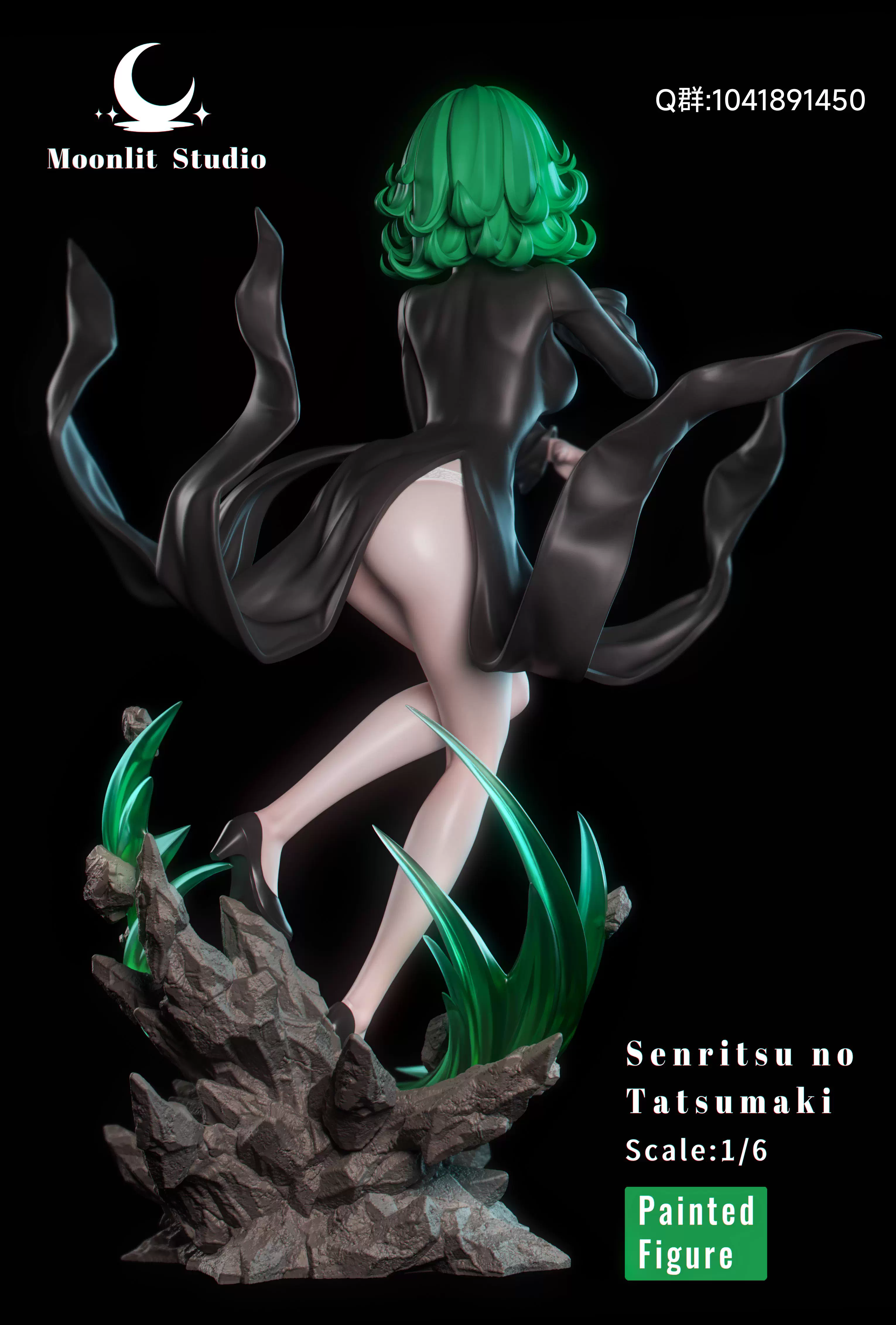 【Sold out】1/6 Scale Tornado of Terror Tatsumaki-Moonlit Studio