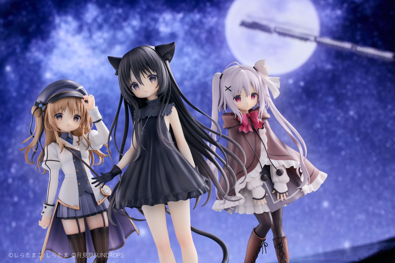 【Pre-sale】1/7 Scale Noir, Karuha and Neri-Hoshizora Tetsudou to Shiro no Tabi-Sundrops Studio