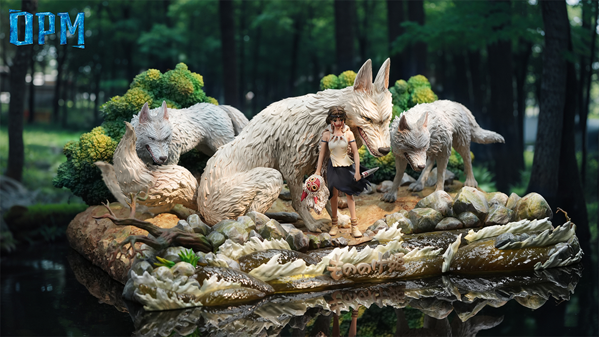 【Sold out】Series 007 Princess Mononoke-Studio Ghibli-OPM Studio
