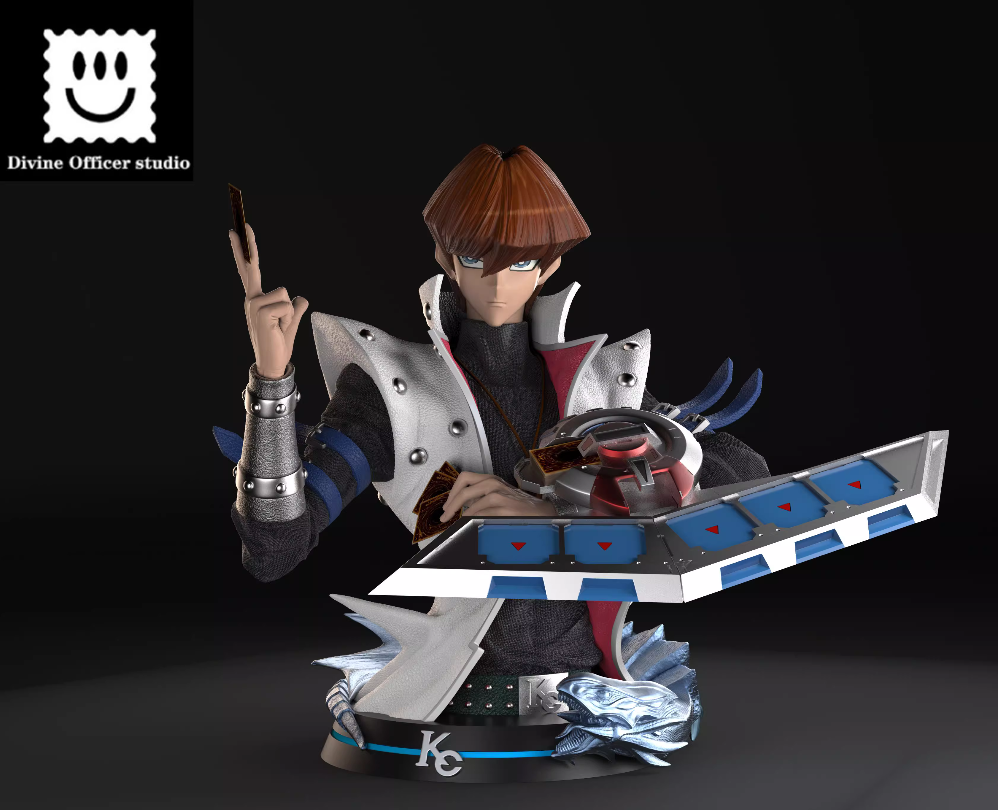 【Pre-sale】1/1 and 1/2 Scale Seto Kaiba-Yu-Gi-Oh! Duel Monsters-Devine Officer Studio