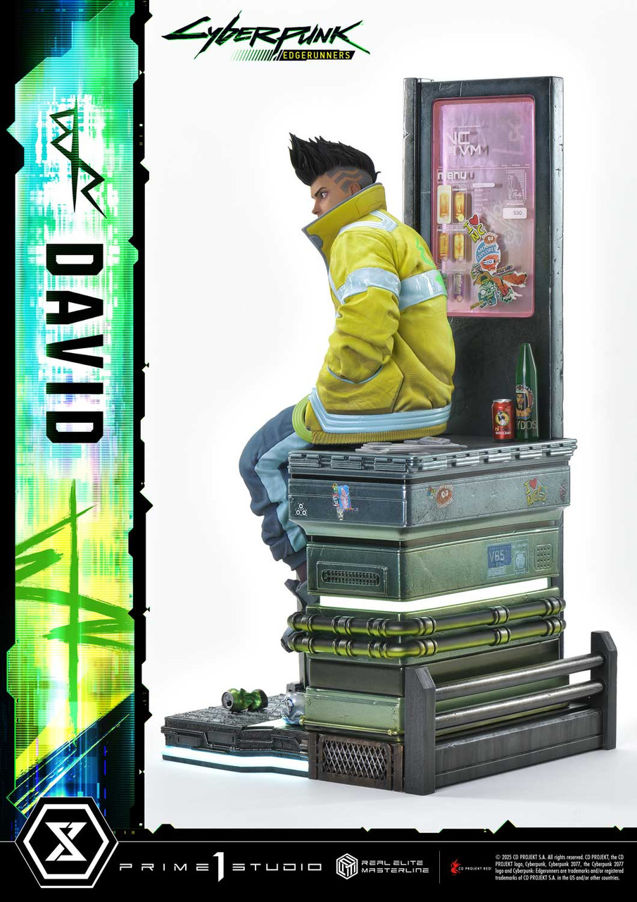 【Pre-sale】1/4 Scale David with LED-CYBERPUNK EDGERUNNERS-Prime 1 Studio