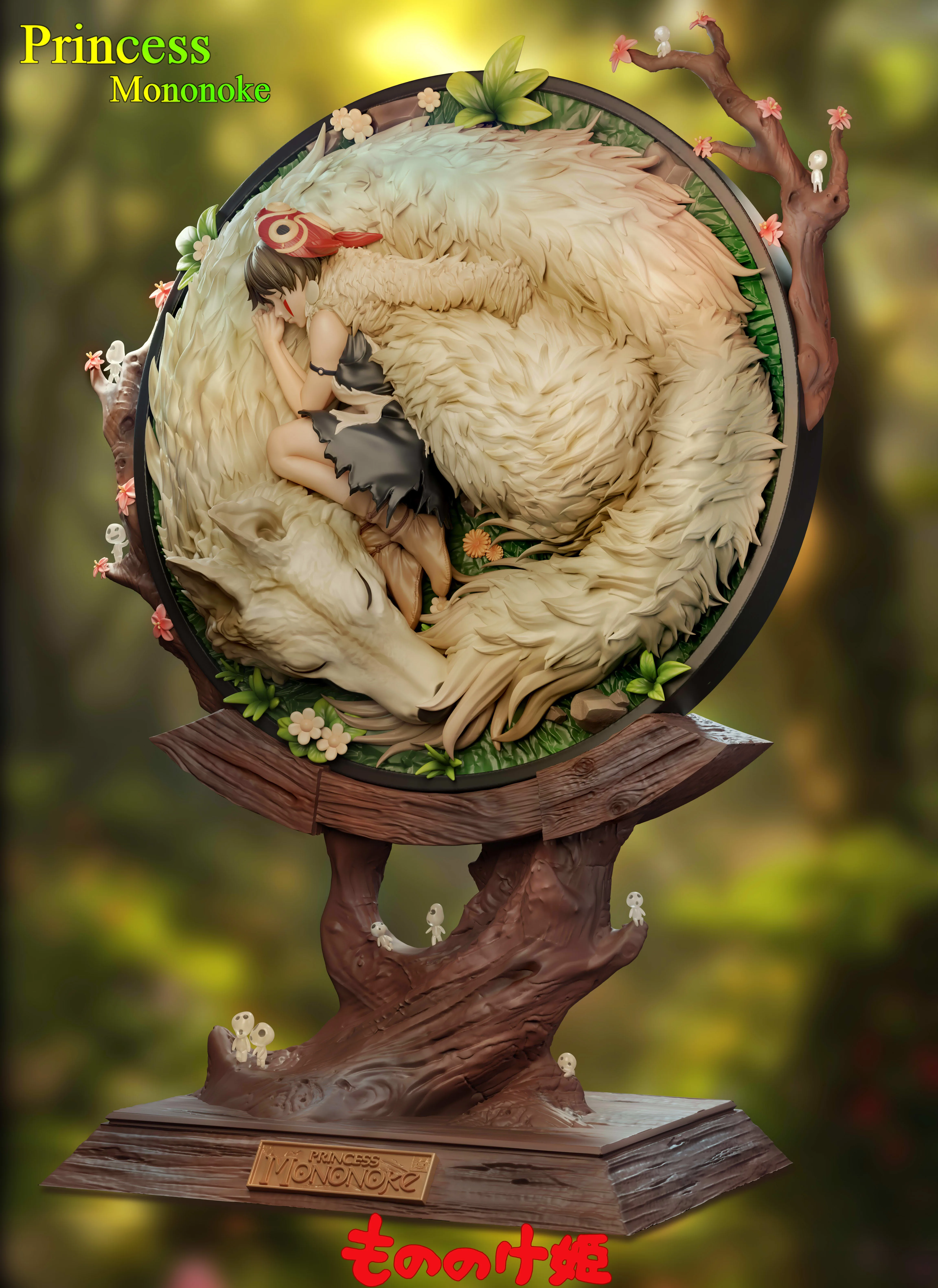 【Pre-sale】1/6 and 1/4 Scale Princess Mononoke-Studio Ghibli-ChaoShe Studio