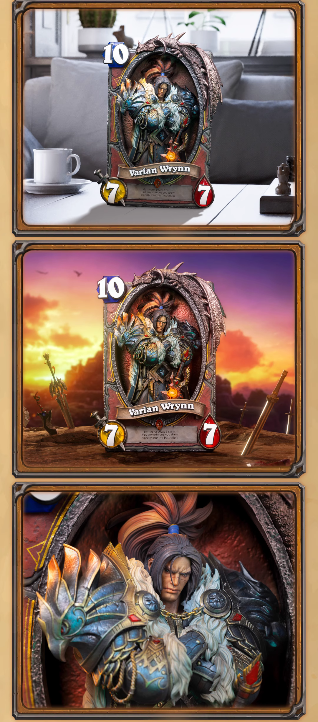 【Pre-sale】Varian Wrynn-World of Warcraft-Blizzard Studio