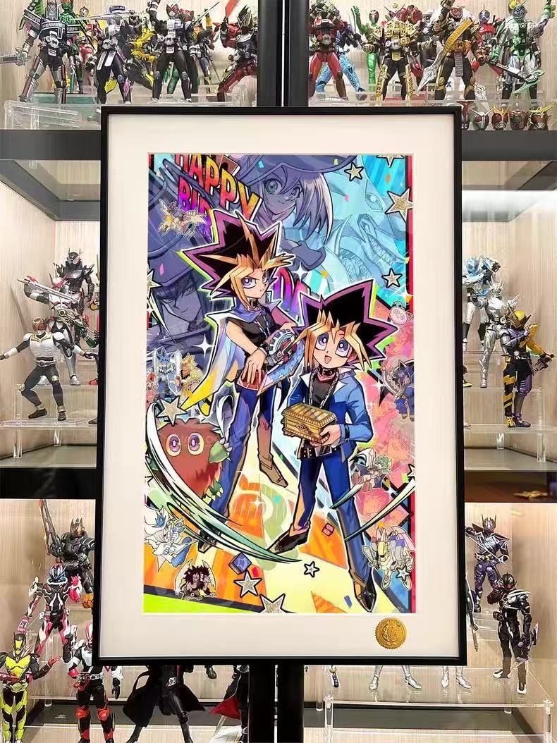 【Pre-sale】Colourful Ver. Yugi Muto Decorative Painting - Duel Monsters/ Yu-Gi-Oh! - Xingkong Studio